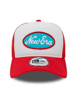 New Era Trucker Cap New Era Kids Chyt Oval Trucker Adjustable Cap NE LOGO Rot Weiß