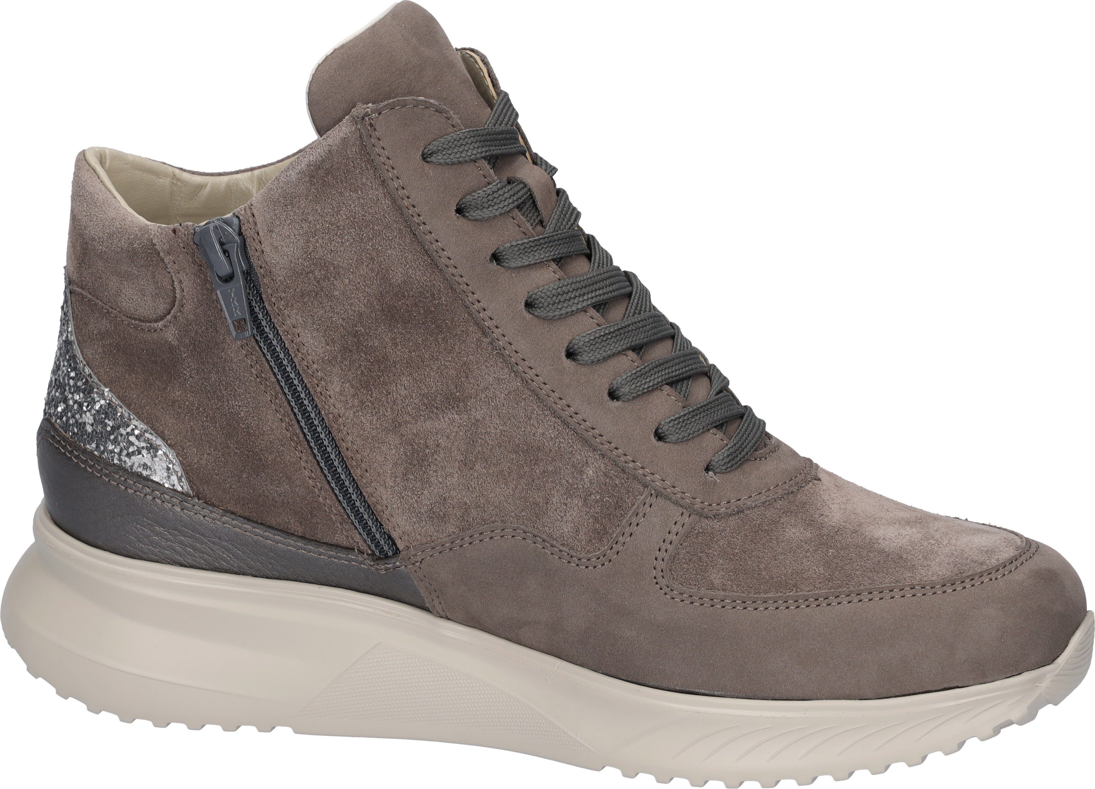 Waldläufer K-JANKA Schnürboots Schnürstiefelette, Bequemschuh, Glitter an der Ferse, K-Weite – Bild 5 von 5