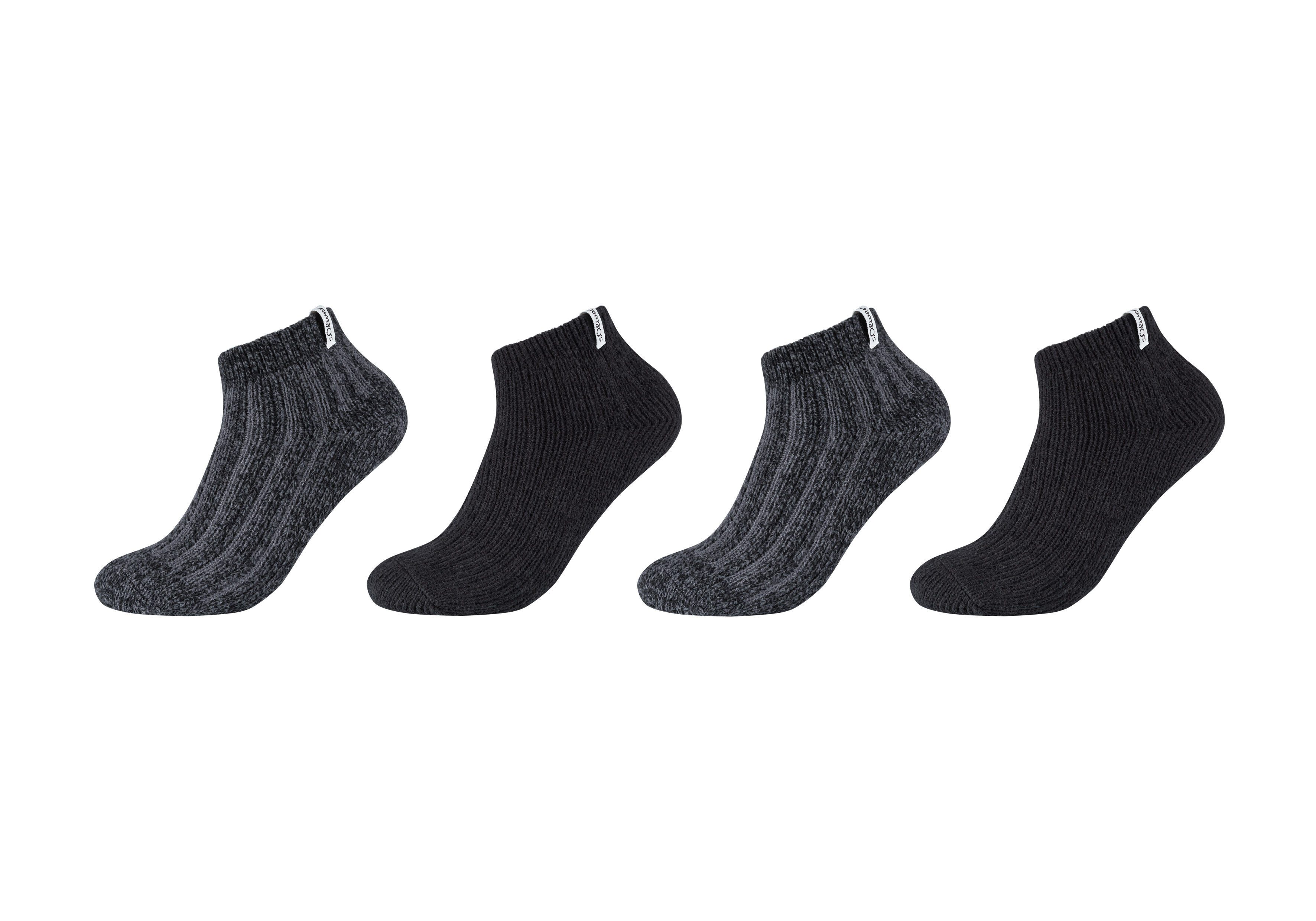 s.Oliver Sneakersocken warm & cozy (4-Paar) günstig online kaufen