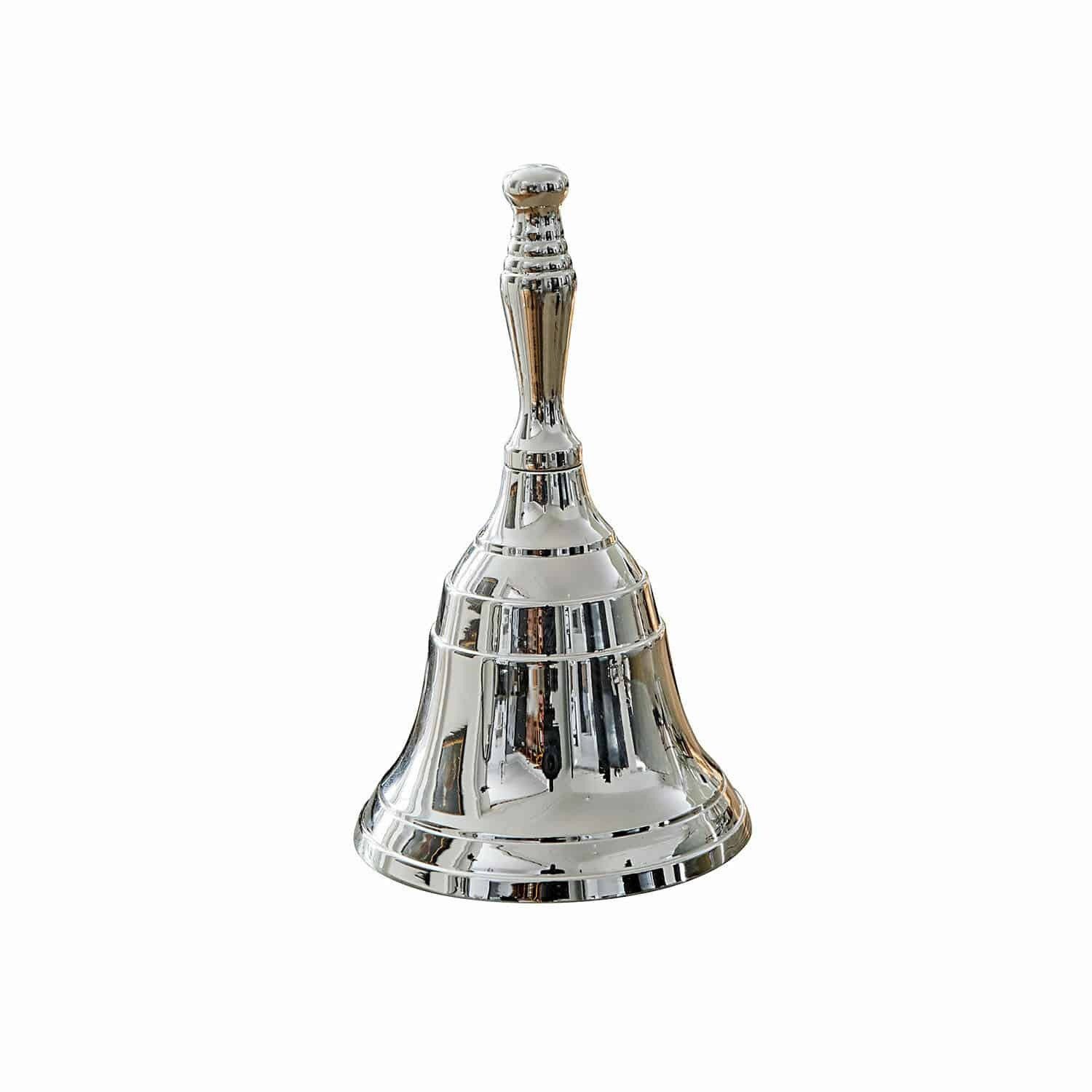 Dekoobjekt Glocke Baron silber