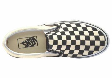 Vans Checkerboard Classic Slip-On Slip-On Sneaker aus textilem Canvas-Material