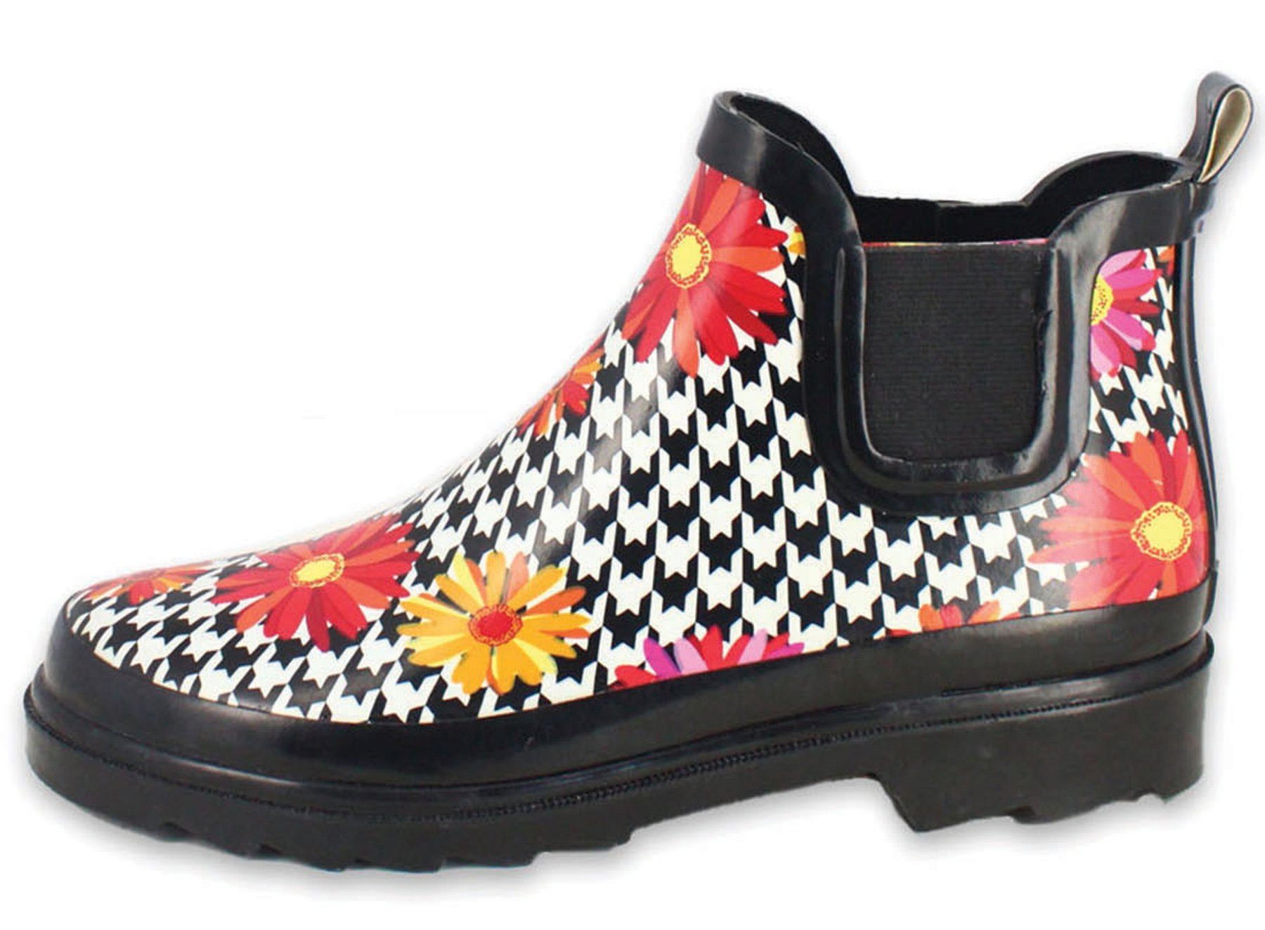 Drecage Damen Regenstiefel Chelsea-Boots – Wasserdicht, Rutschfeste Sohle, Knöchelhoch, Mit Seitlichen Elastikeinsätzen