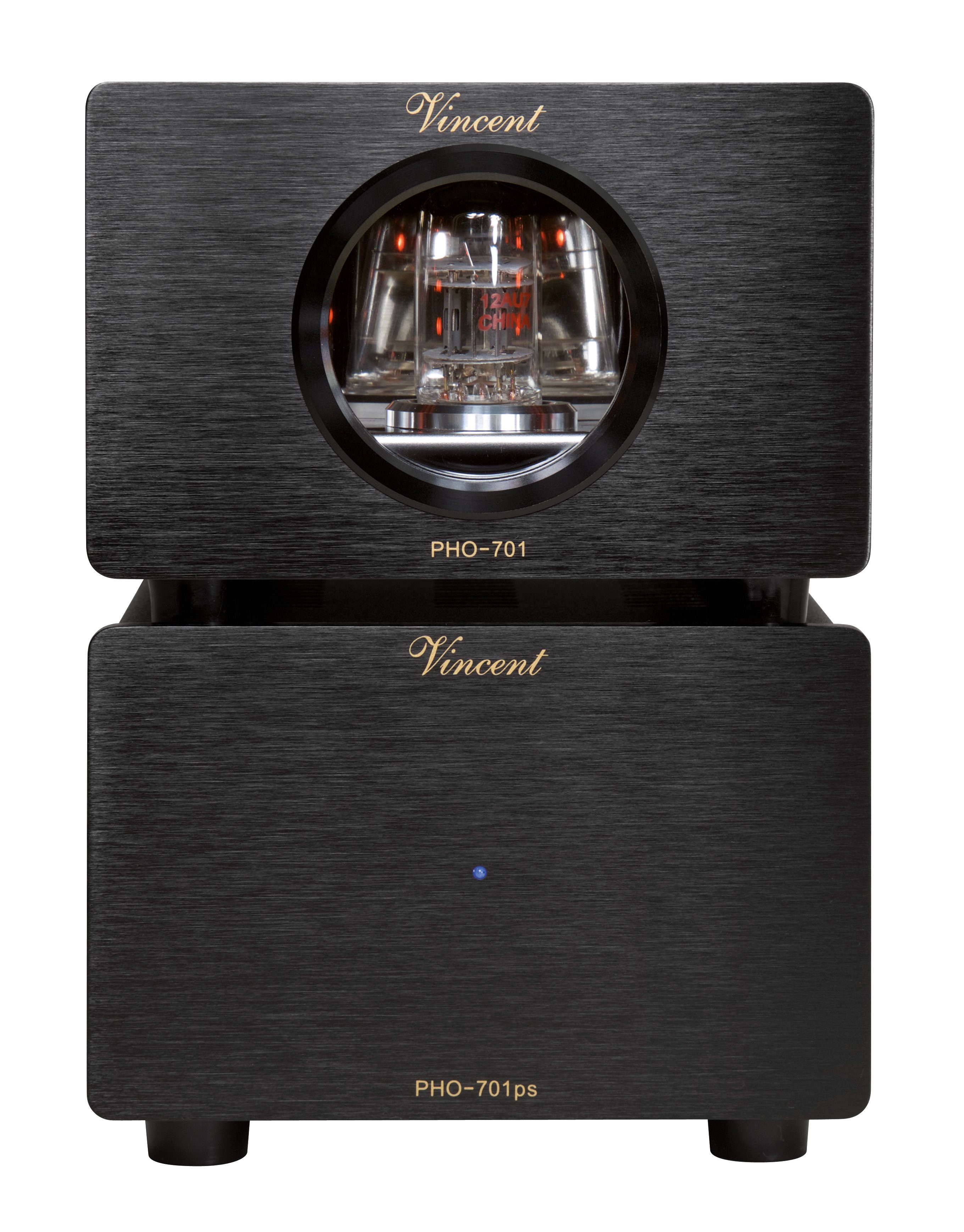 Vincent PHO-701 Vorverstärker (Highend Röhren-Vorstufe für MM und MC mit USB-Ausgang)
