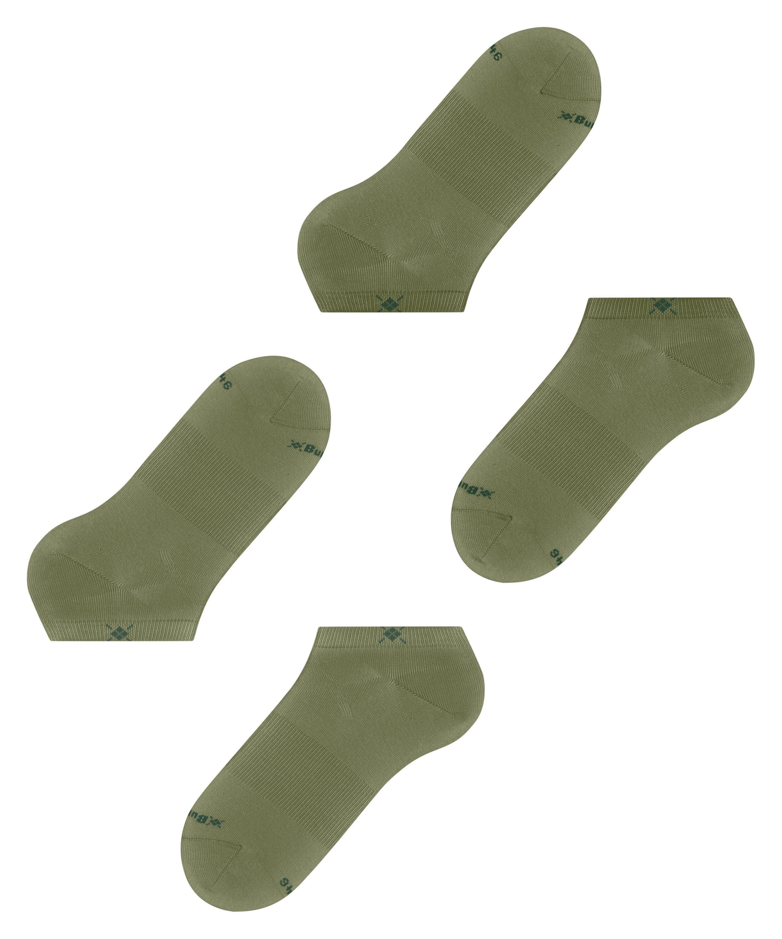 Burlington Sneakersocken Everyday (2 Paar) unifarben, Einheitsgröße 40-46, eingestricktes Burlington-Logo – Bild 5 von 5