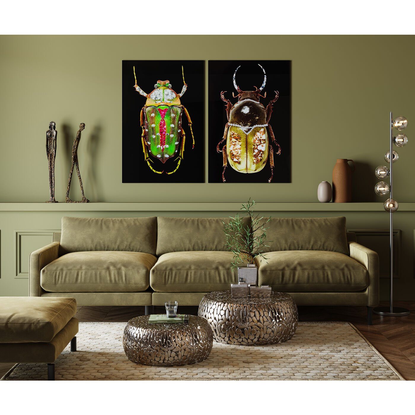 Kare Design Couchtisch Pebbles Deluxe (2er günstig online kaufen