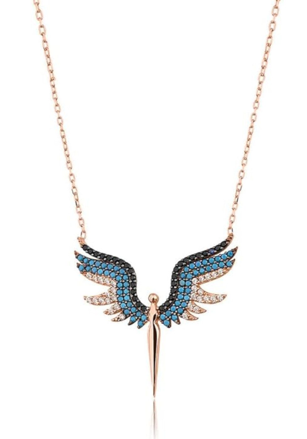 Einzelstück Charm-Kette Halskette Angel 925 Sterling günstig online kaufen