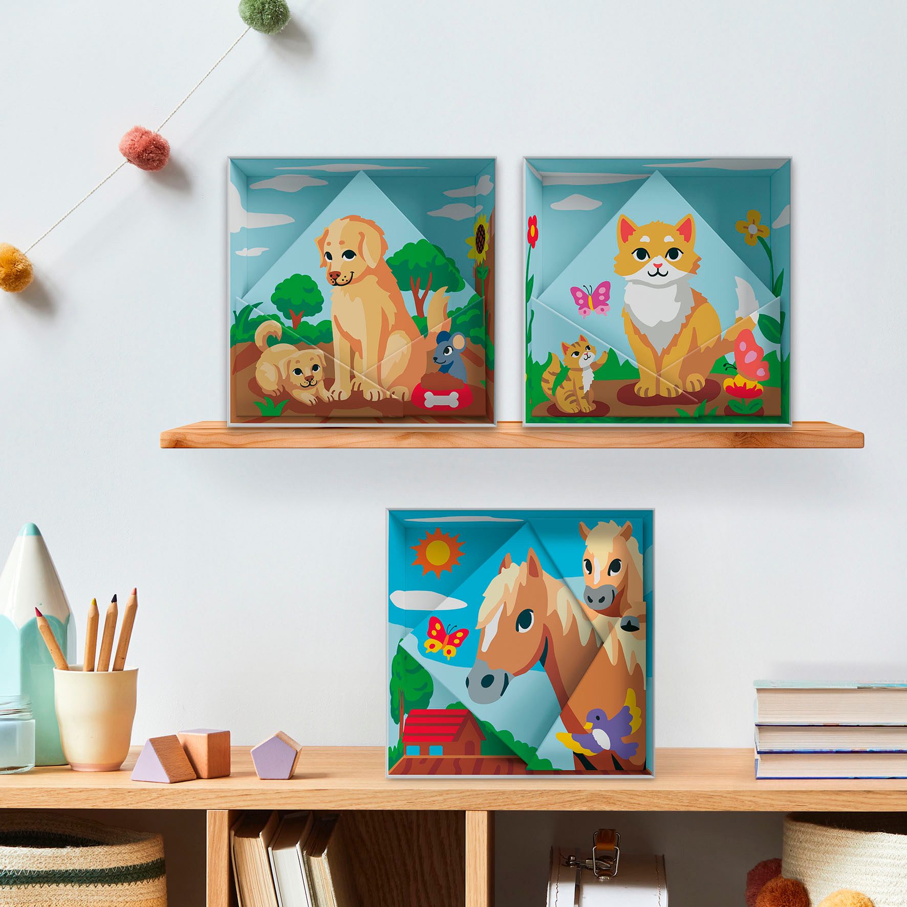 Ravensburger Malen nach Zahlen CreArt, Do it together, Hunde, Made in Europe