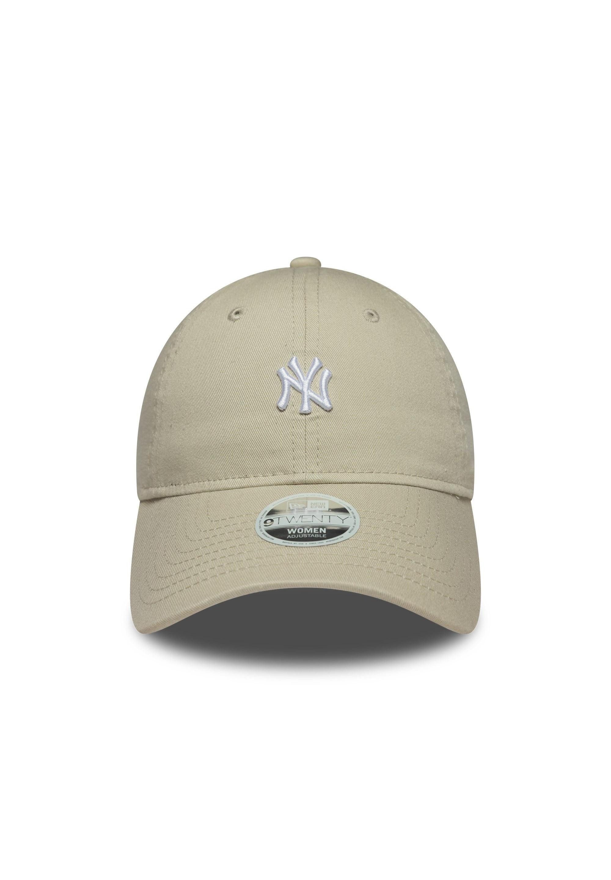 New Era Baseball Cap New York Yankees New Era MLB Washed Mini 9Twenty Women Cap Beige (1-St)