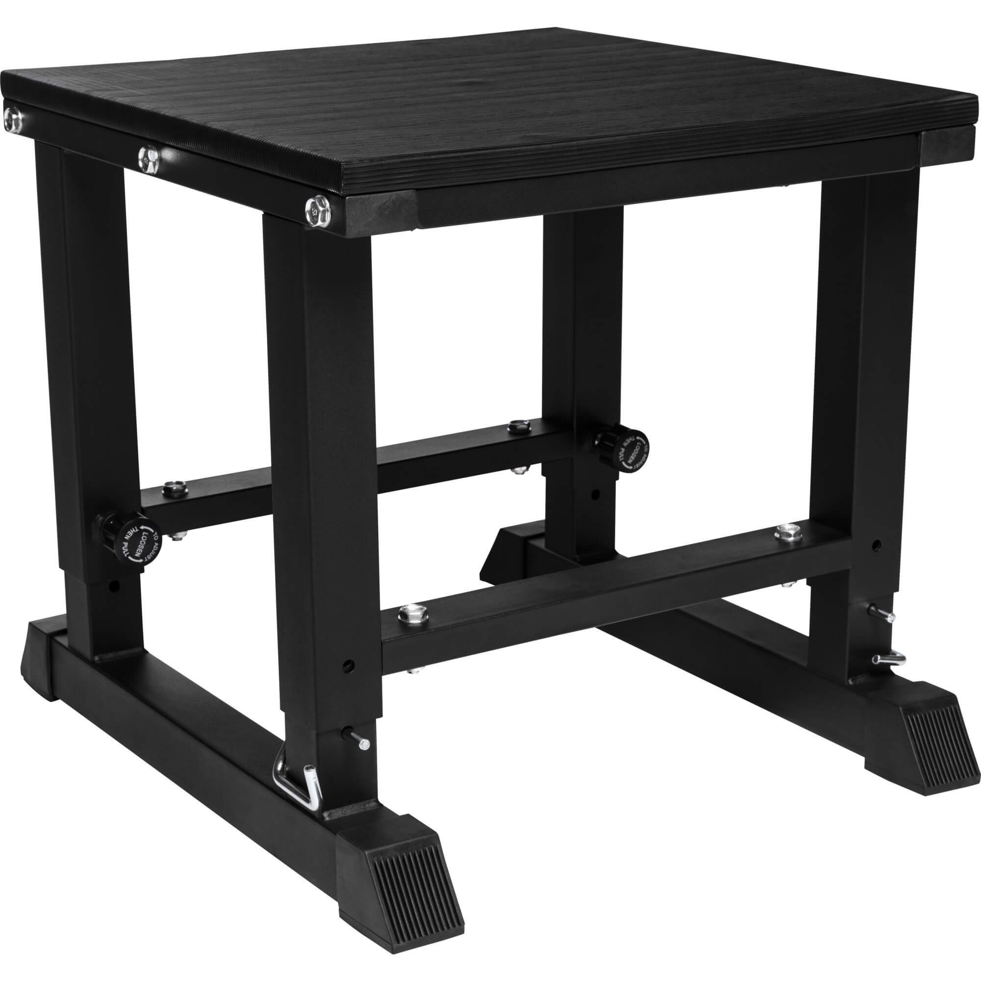 GORILLA SPORTS Plyo Box - verstellbar, bis 300kg, Stahl - Jump Box, Sprungbox Balance Board Ständer, (1-tlg)