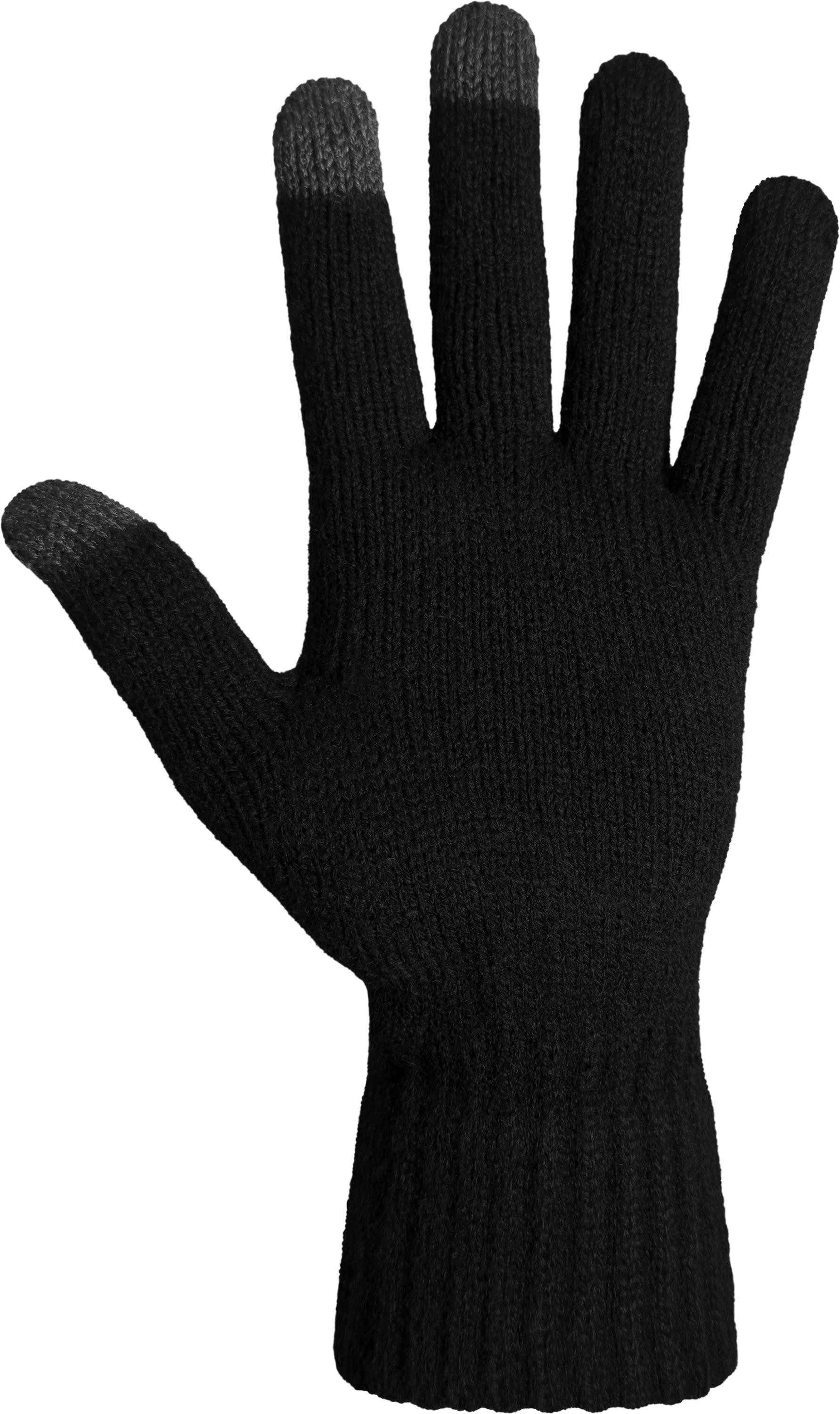 normani Skihandschuhe 2er-Pack Touchscreen Handschuhe mit leitfähigen Fasern zur Nutzung von Smartphones