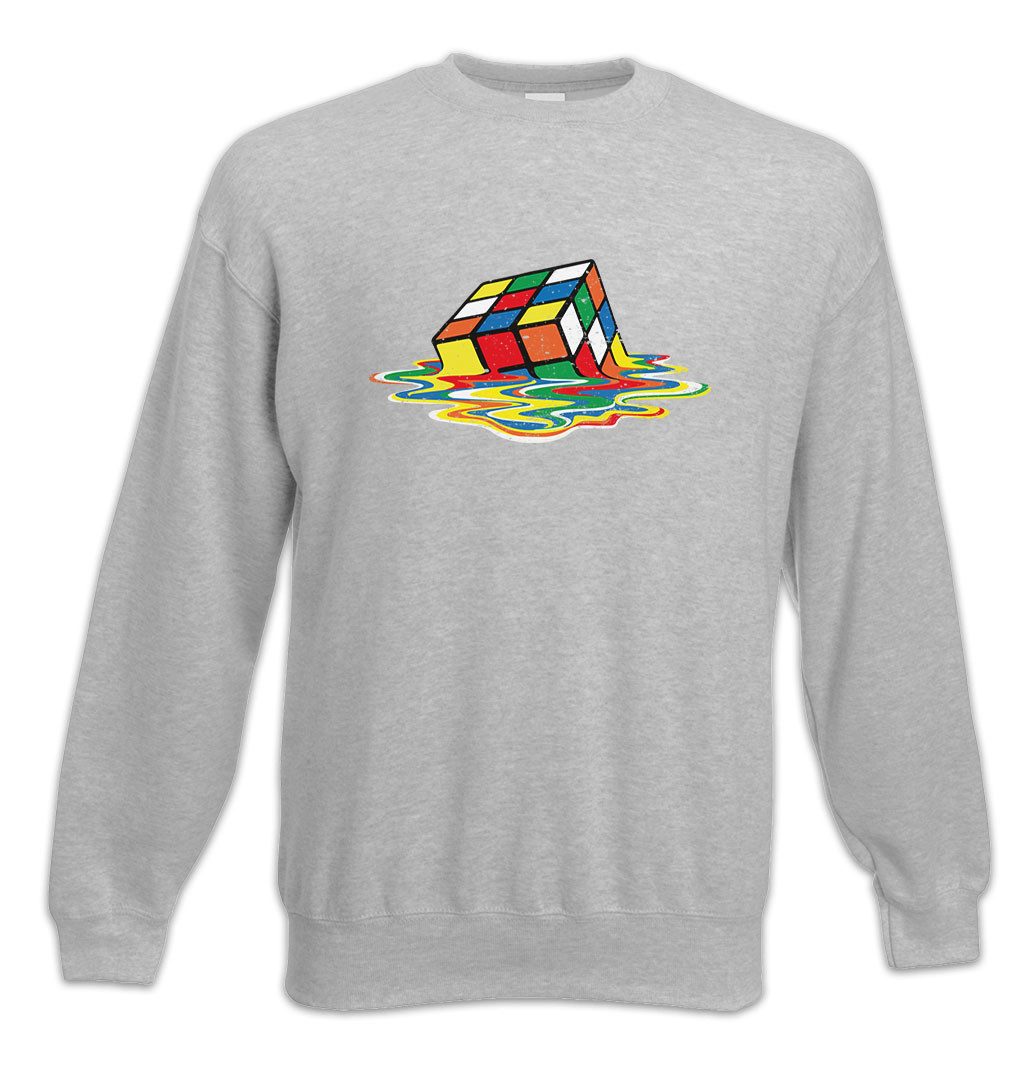 Sweatshirt Cube Meltdown Sweatshirt Zauberwürfel 80s Magic Speed Cubing Cuber