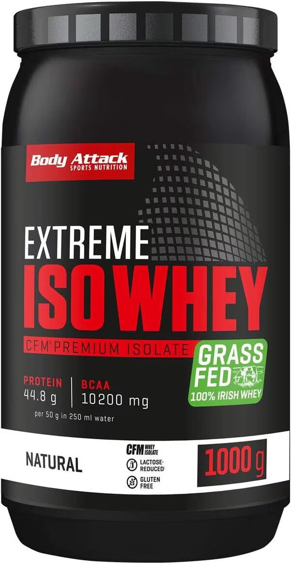 Body Attack Body Attack Extreme Iso Whey – 1000 g Pulver