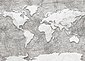 Komar Fototapete »World Relief«, glatt, bedruckt, Steinoptik, Bild 1