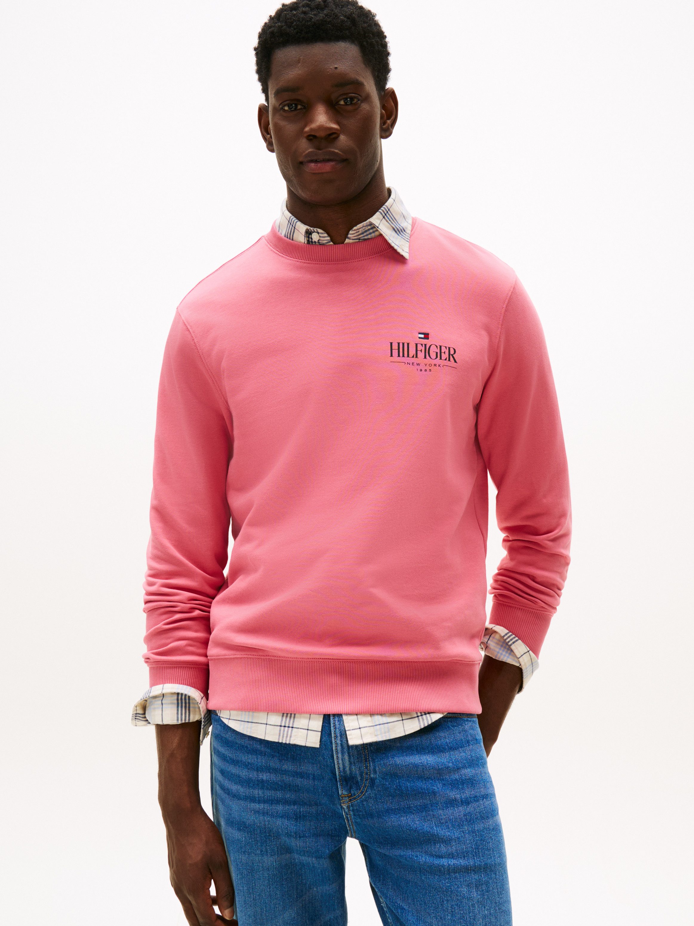 Tommy Hilfiger Sweatshirt HILFIGER STACKED SWEATSHIRTS günstig online kaufen