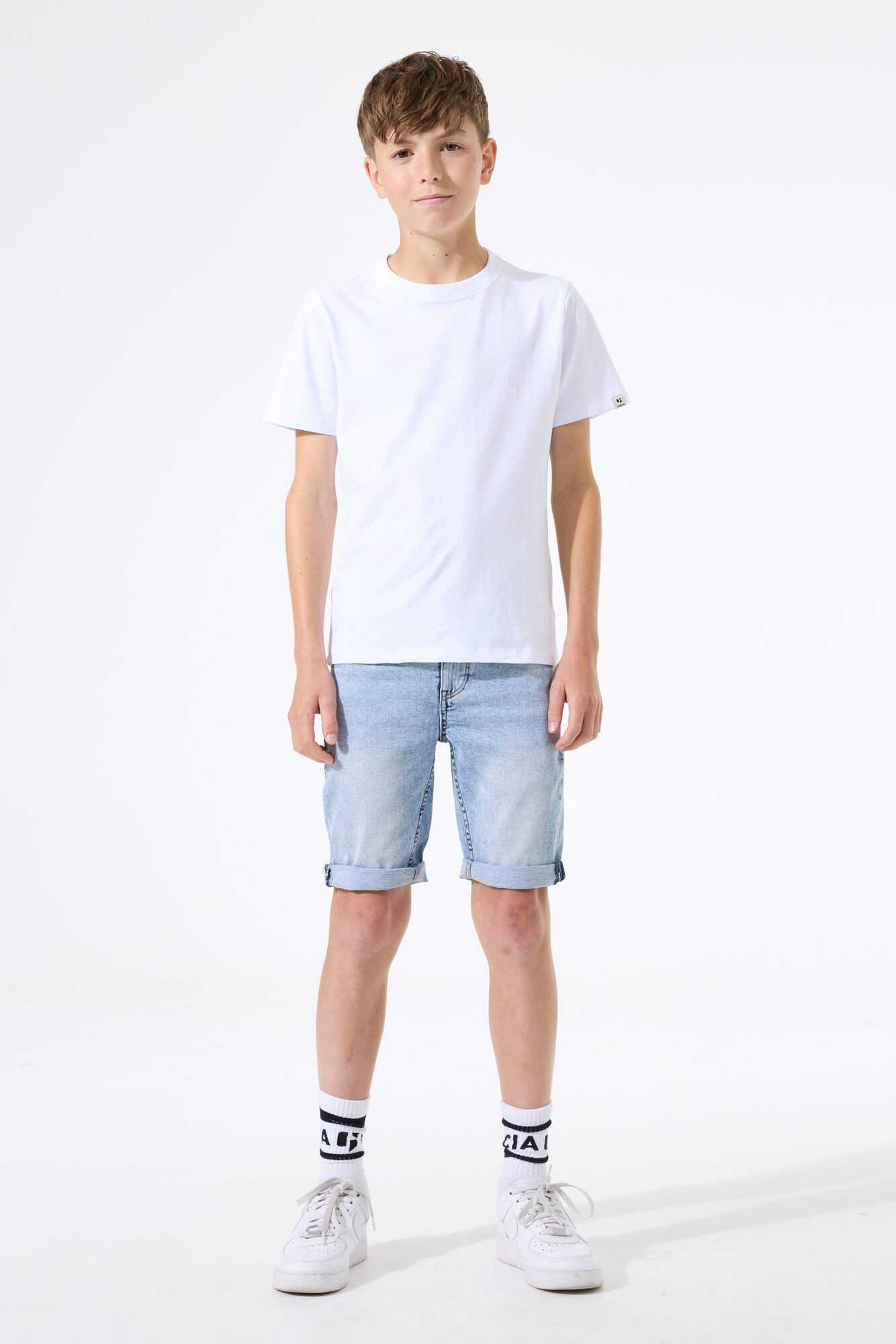 Garcia Jeansshorts Tavio mit Used-Effekten