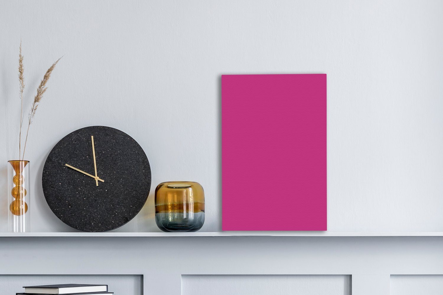 OneMillionCanvasses® Leinwandbild Fuchsia - Neon - günstig online kaufen
