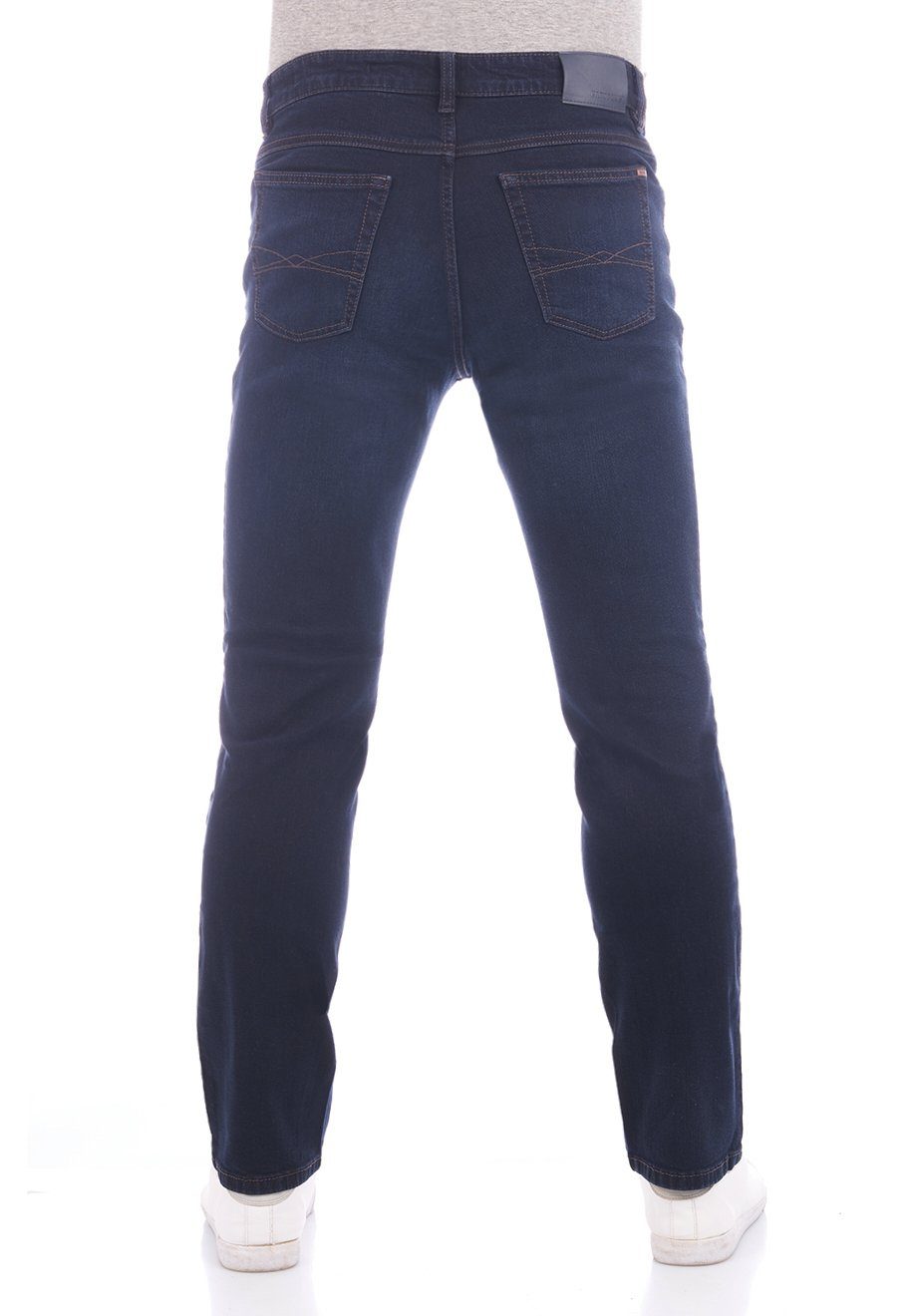 Paddock's Slim-fit-Jeans Herren Jeanshose Stretch Hose Ranger Night Slim (4732) Pipe Blue Denim mit Fit