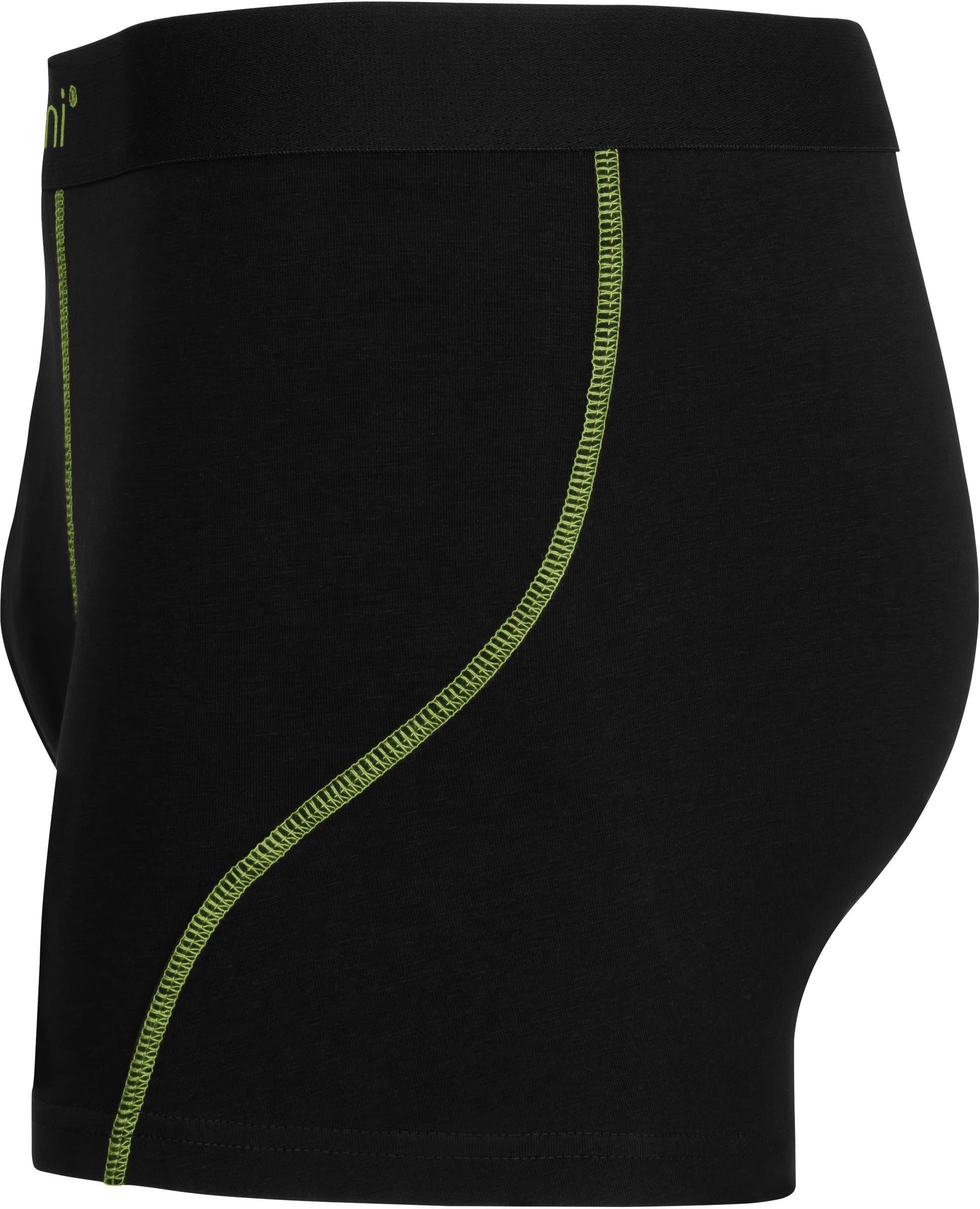 Unterhose für normani atmungsaktiver 6 Männer Herren Baumwoll-Boxershorts Boxershorts Baumwolle aus Grün