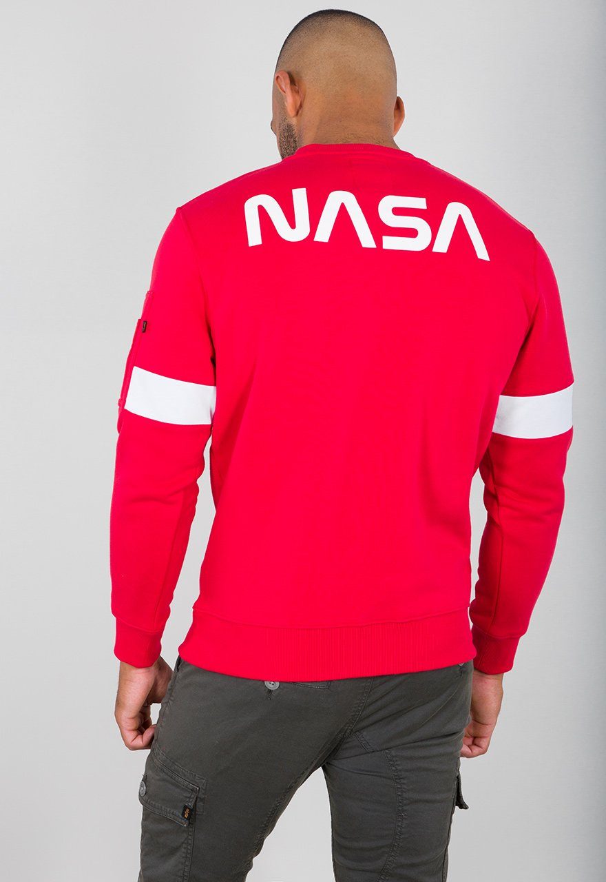 Alpha Industries Sweatshirt Industries Apollo speed Sweatshirt Alpha Herren 15 red