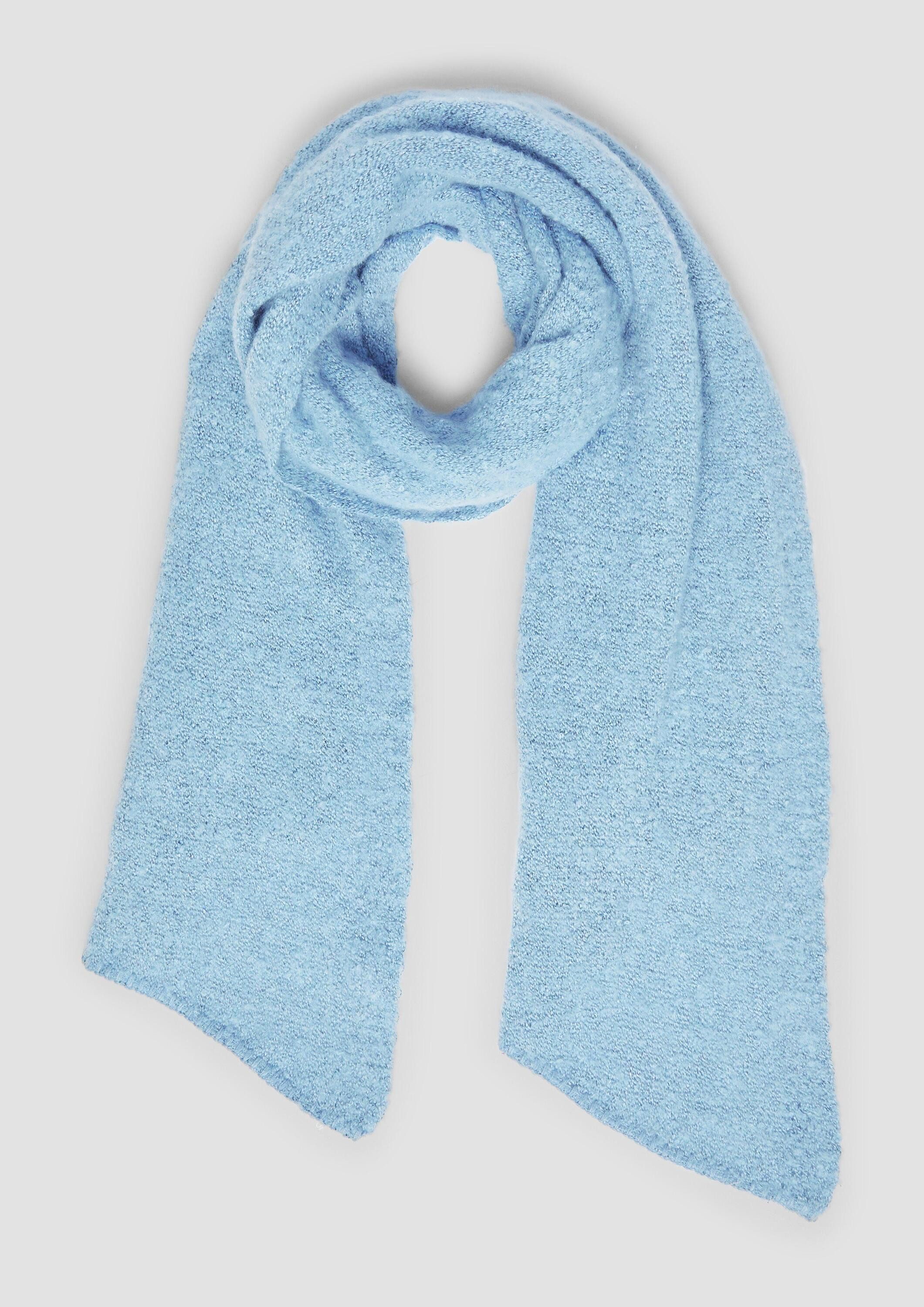 s.Oliver Schal Tuch, Bouclé-Schal mit abgeschrägten Enden günstig online kaufen