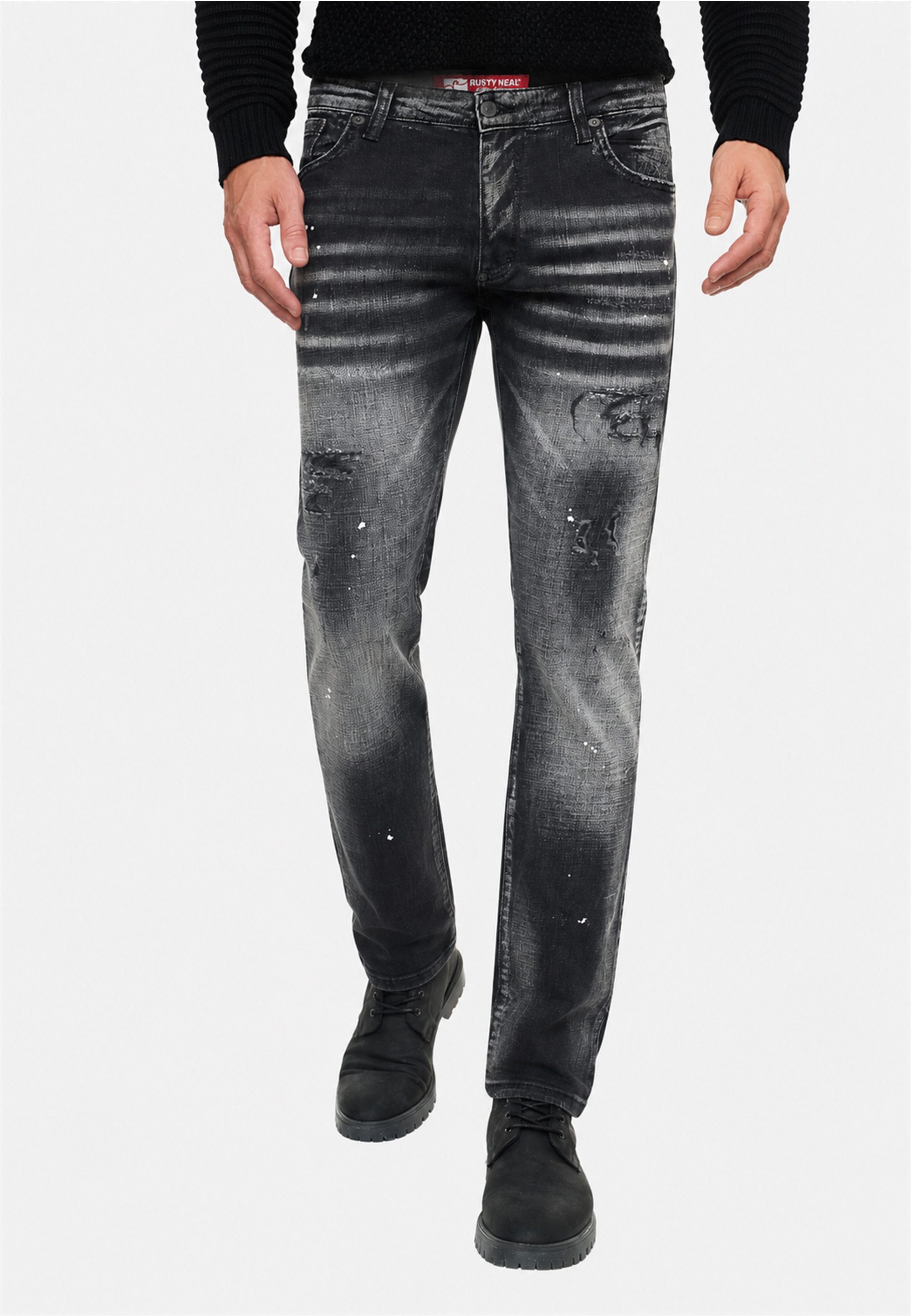 Rusty Neal Slim-fit-Jeans 12246-2 im klassischen 5-Pocket Style