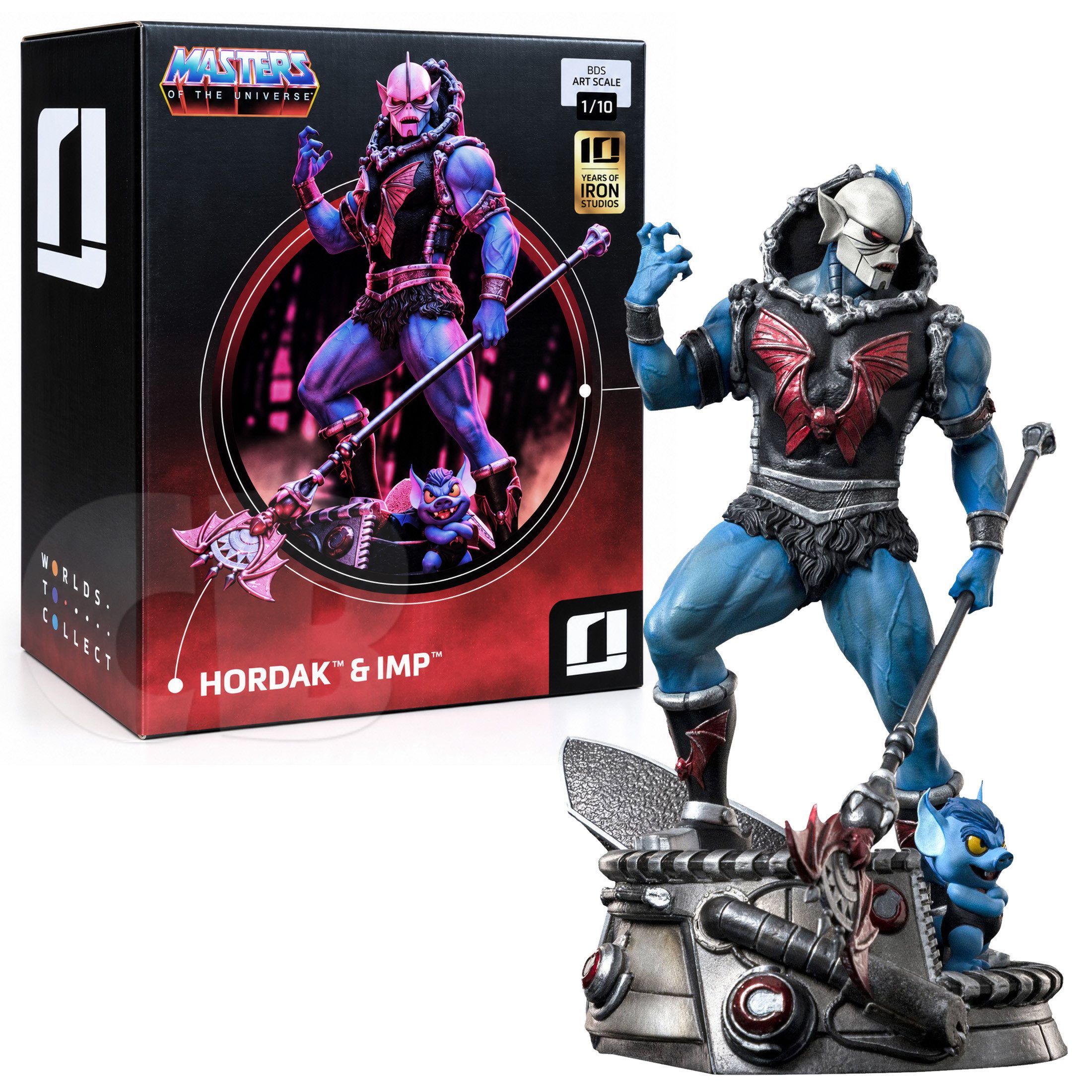 Iron Studios Merchandise-Figur Masters of the Universe Art Scale Statue, 1:10 Art Scale – detailreiche Sammlerfigur mit Base
