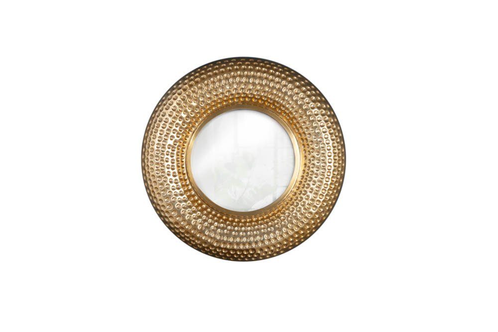 riess-ambiente Wandspiegel ORIENT 60cm gold, Schlafzimmer · Metall · rund · günstig online kaufen