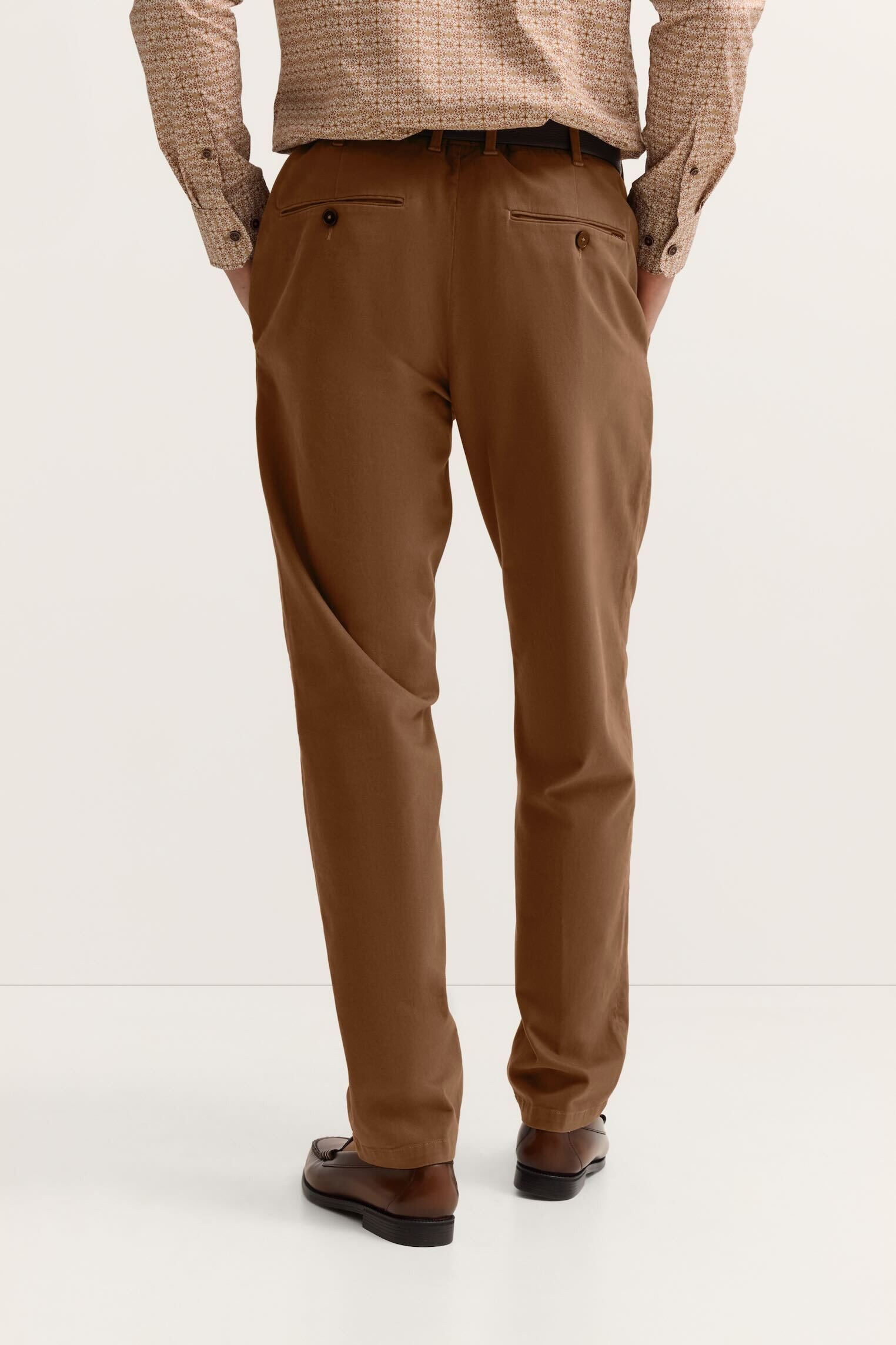 bugatti Chinohose Tapered Fit aus Baumwoll-Stretch