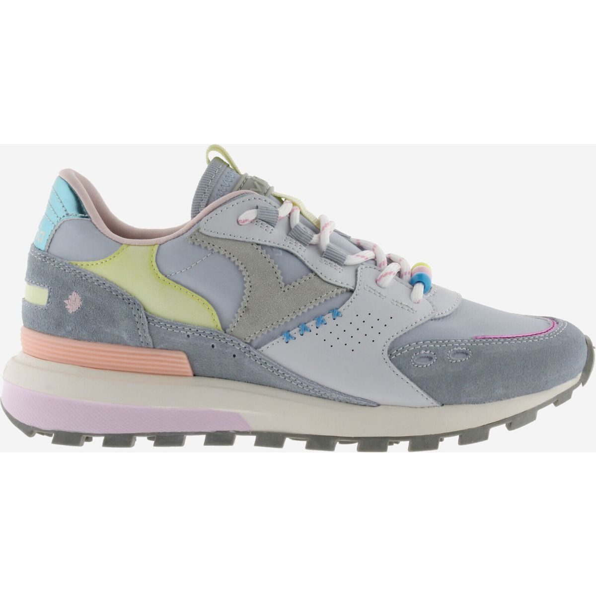 Victoria Luna Nylon & Serraje Women Outdoorschuh Moderne Damen-Sneaker mit farbenfrohen Details und komfortabler Sohle