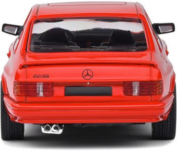 Solido Modellauto Solido Modellauto Maßstab 1:43 Mercedes Benz 560 SEC AMG rot 1990 S431, Maßstab 1:43