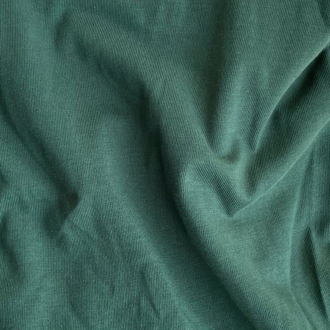 karlskopf Print-Shirt RADFAHRER aus Bedruckt Deutschland 100%Bio-Baumwolle, Bio-Baumwolle Softgrün in 100% Farbbrillianz, Hohe