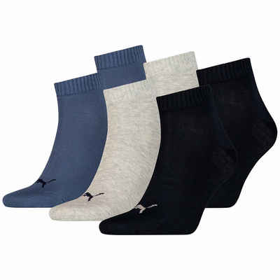 PUMA Kurzsocken Unisex Socken, 6er Pack - Quarter, Sneaker