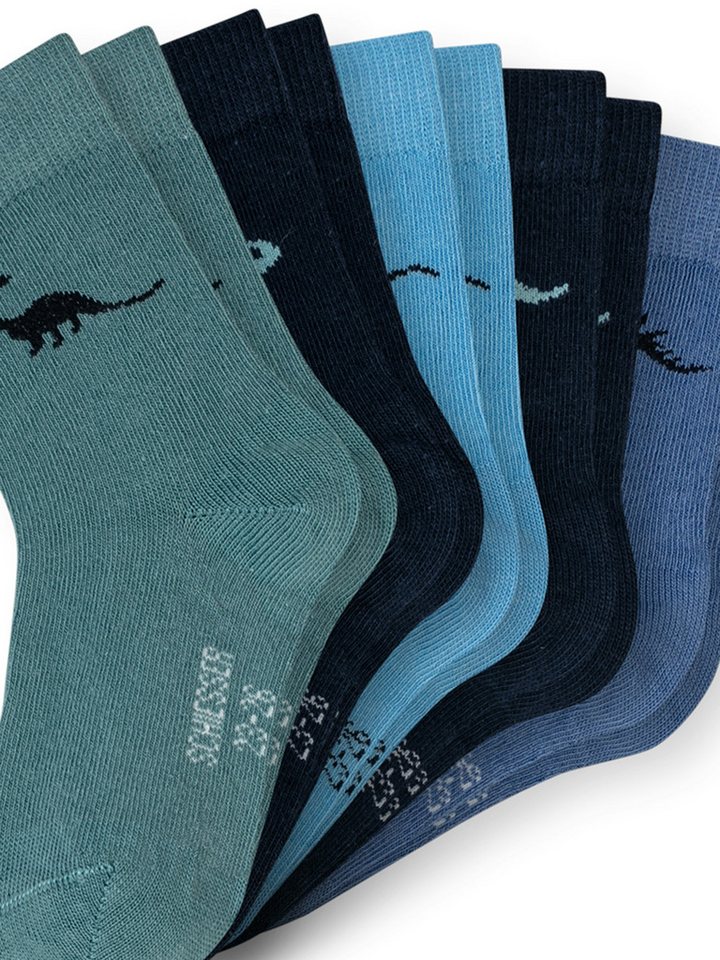 Schiesser Freizeitsocken 'Stars' (5-Paar) mit handgekettelter Naht