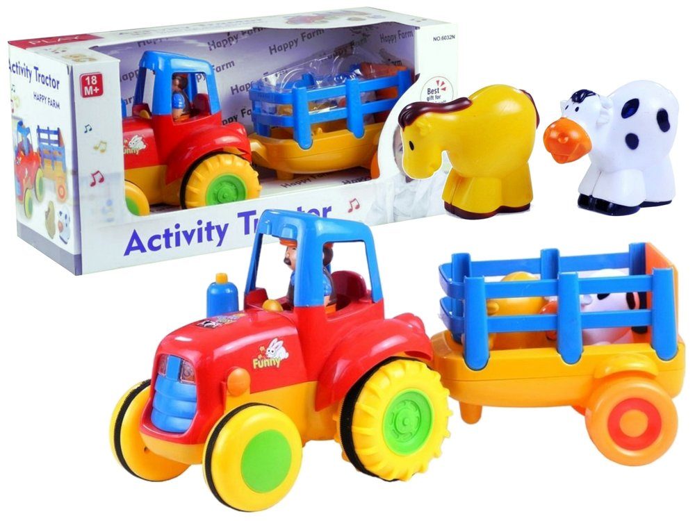 Spielzeug-Traktor Traktor Anhängerzubehör Farmer Landmaschinenspielzeug Spielzeug Spiel