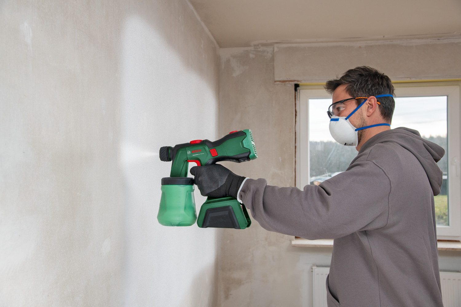 Bosch Home & Garden Farbsprühgerät AdvancedSpray 18V-500, ohne Akku und Ladegerät