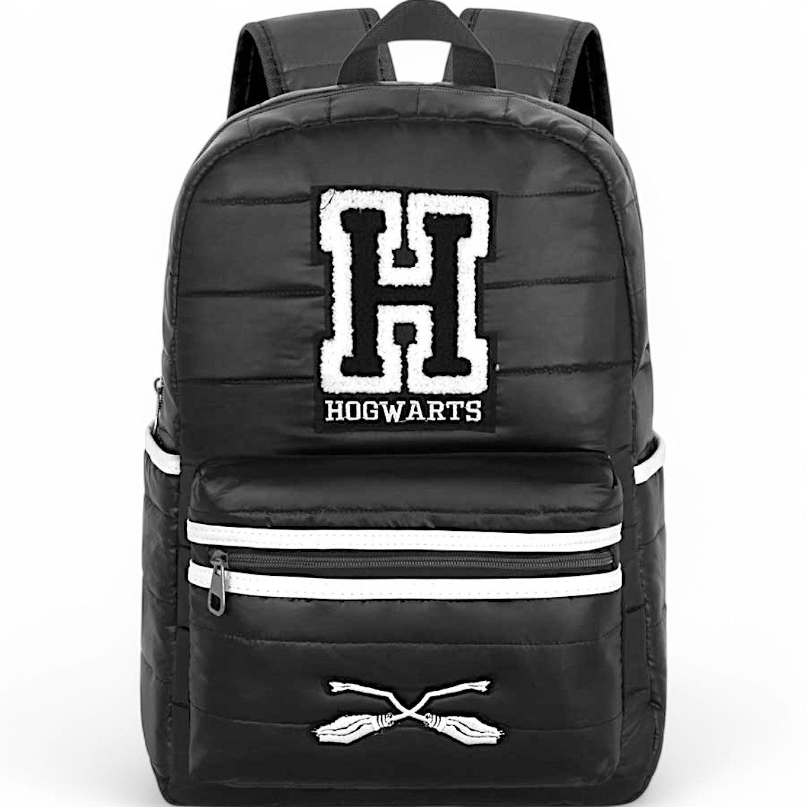 Harry Potter Rucksack Hogwarts, Tagesrucksack - Schulrucksack mit Laptopfach 41cm