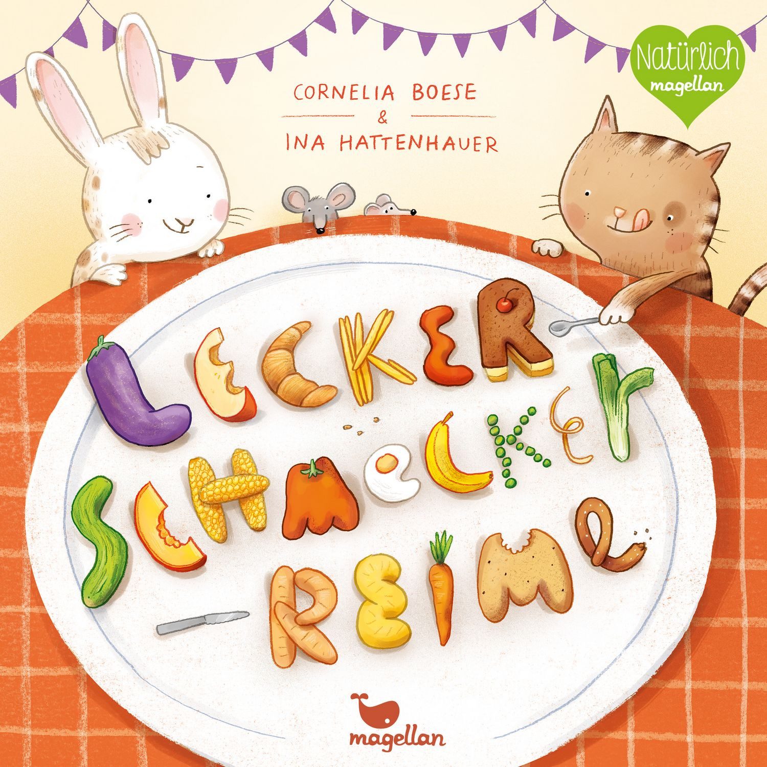 Kinderbuch Lecker-Schmecker-Reime Ein Pappbilderbuch zum Thema Essen Cornelia Boese