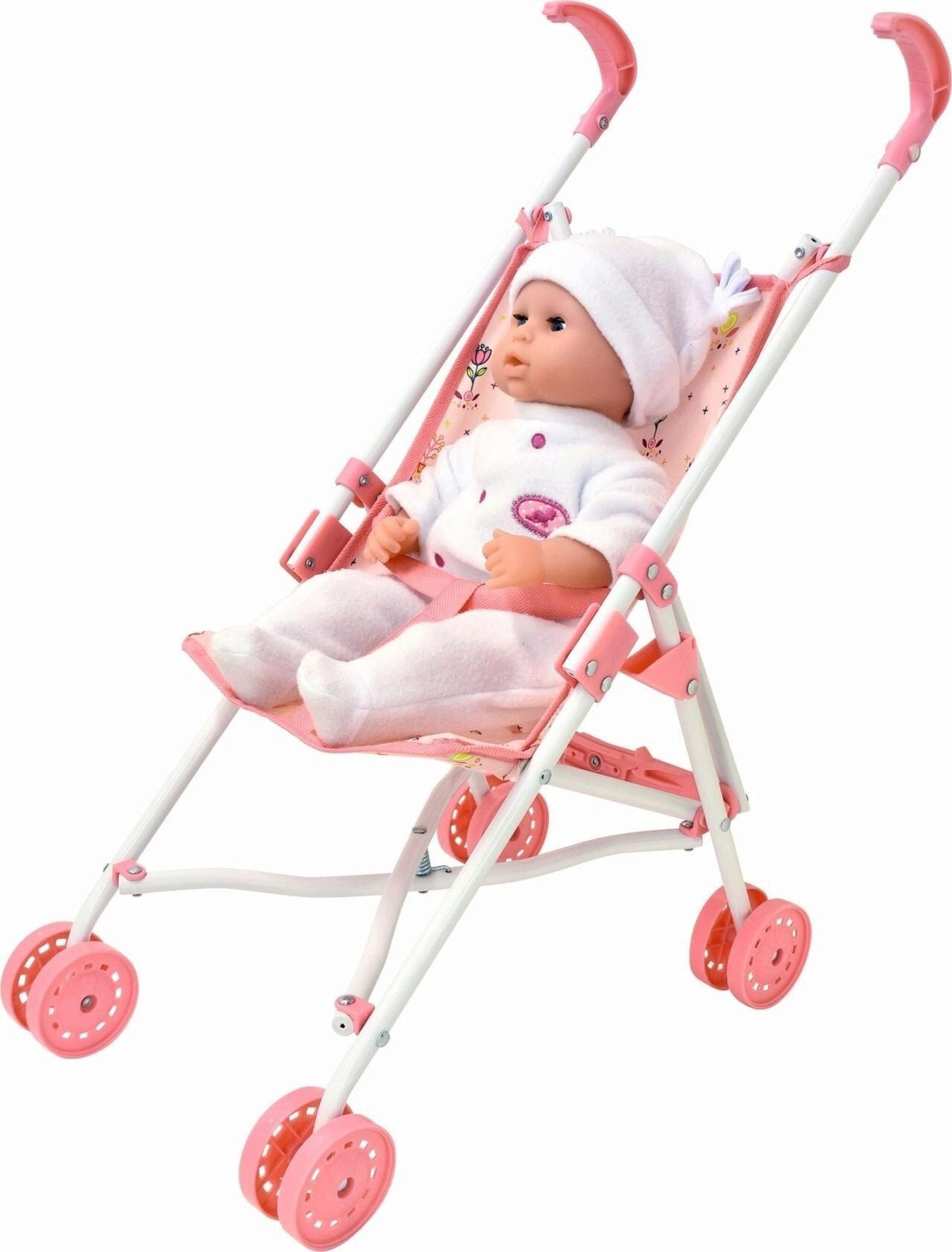 Idee+Spiel Spiel Dolls World Faltbarer Puppenbuggy