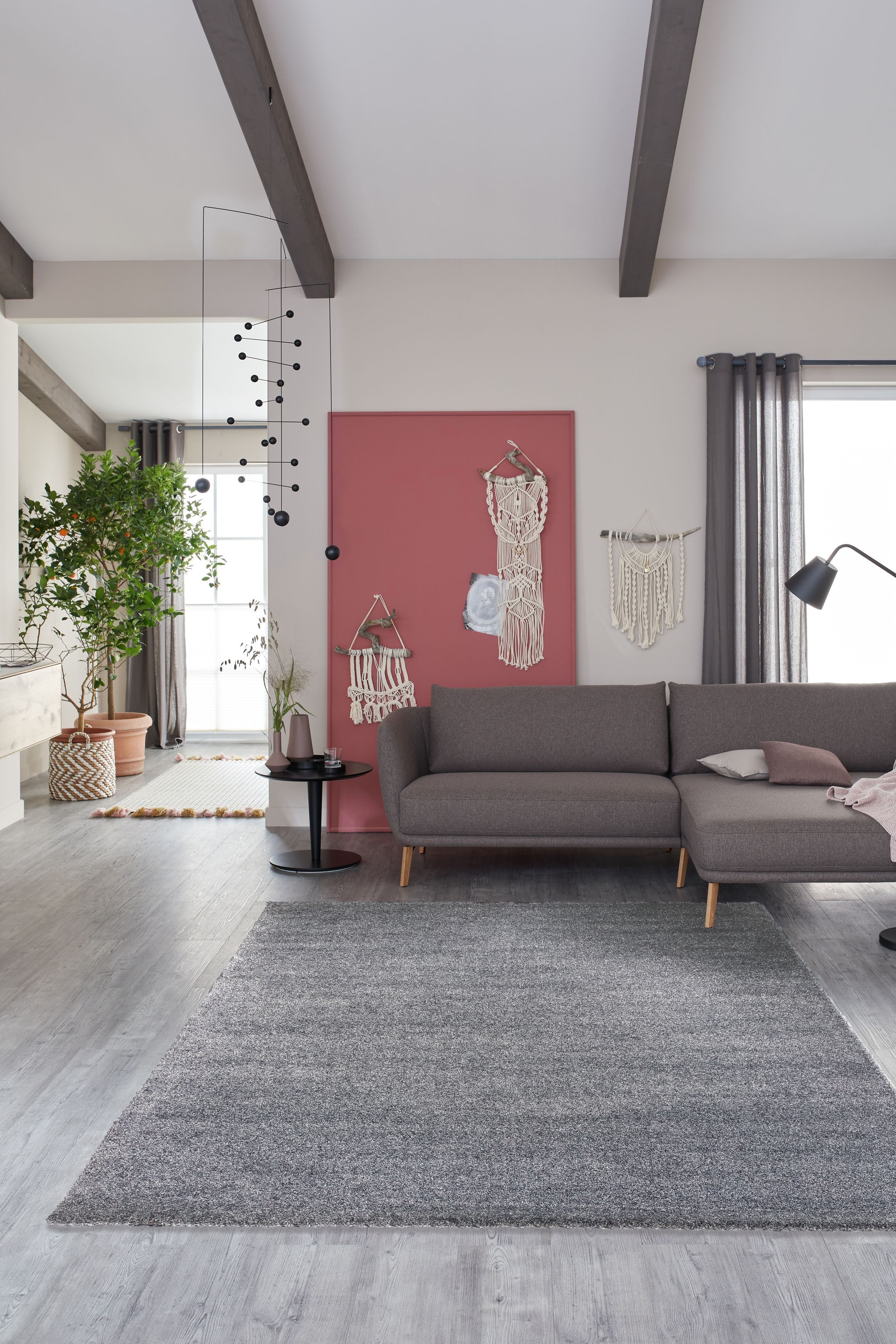 SCHÖNER WOHNEN-Kollektion Teppich Pure 190, rechteckig, Höhe: 21 mm, Wohnzi günstig online kaufen