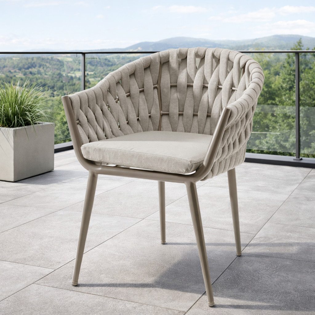 Destiny Gartensessel MOLINO, 61 x 59 x 81 cm, inkl. Polster