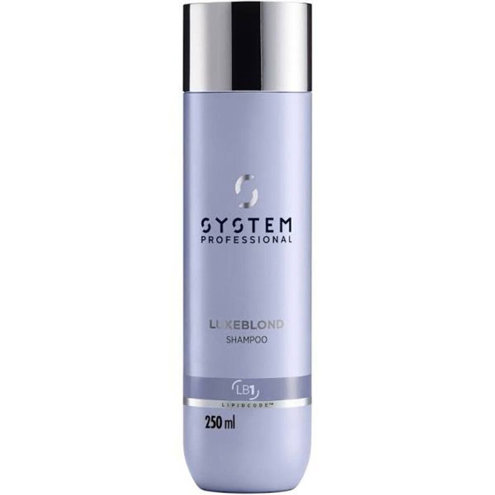 System Professional Уход за волосами-Set Shampoo für blondes Haar Luxeblond (Shampoo) - Volumen: 100 ml