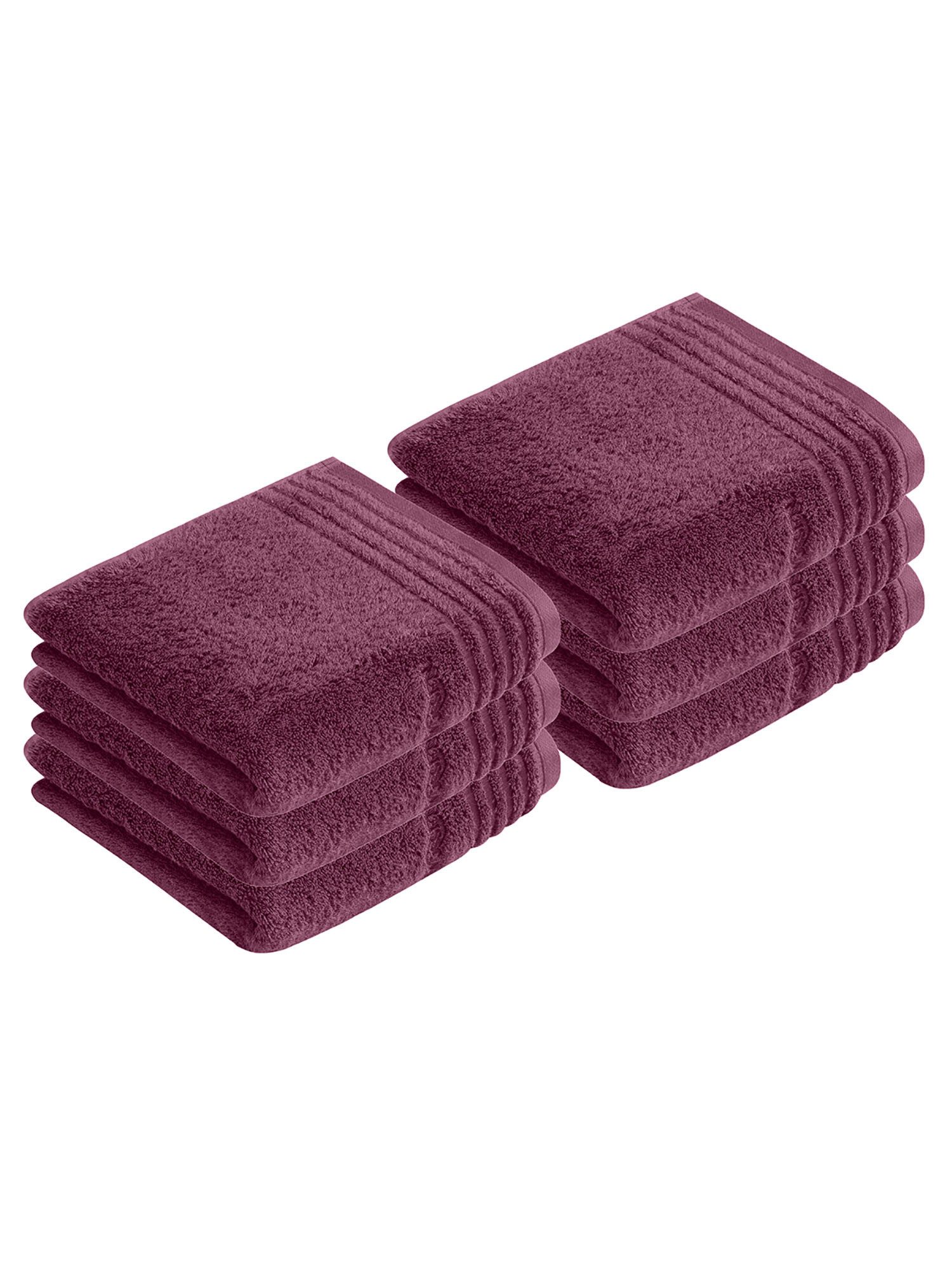 Vossen Handtücher 6er Pack Handtuch 60 x 110 cm Vienna Style Superso, Frottier (Spar-Set, 6-St)