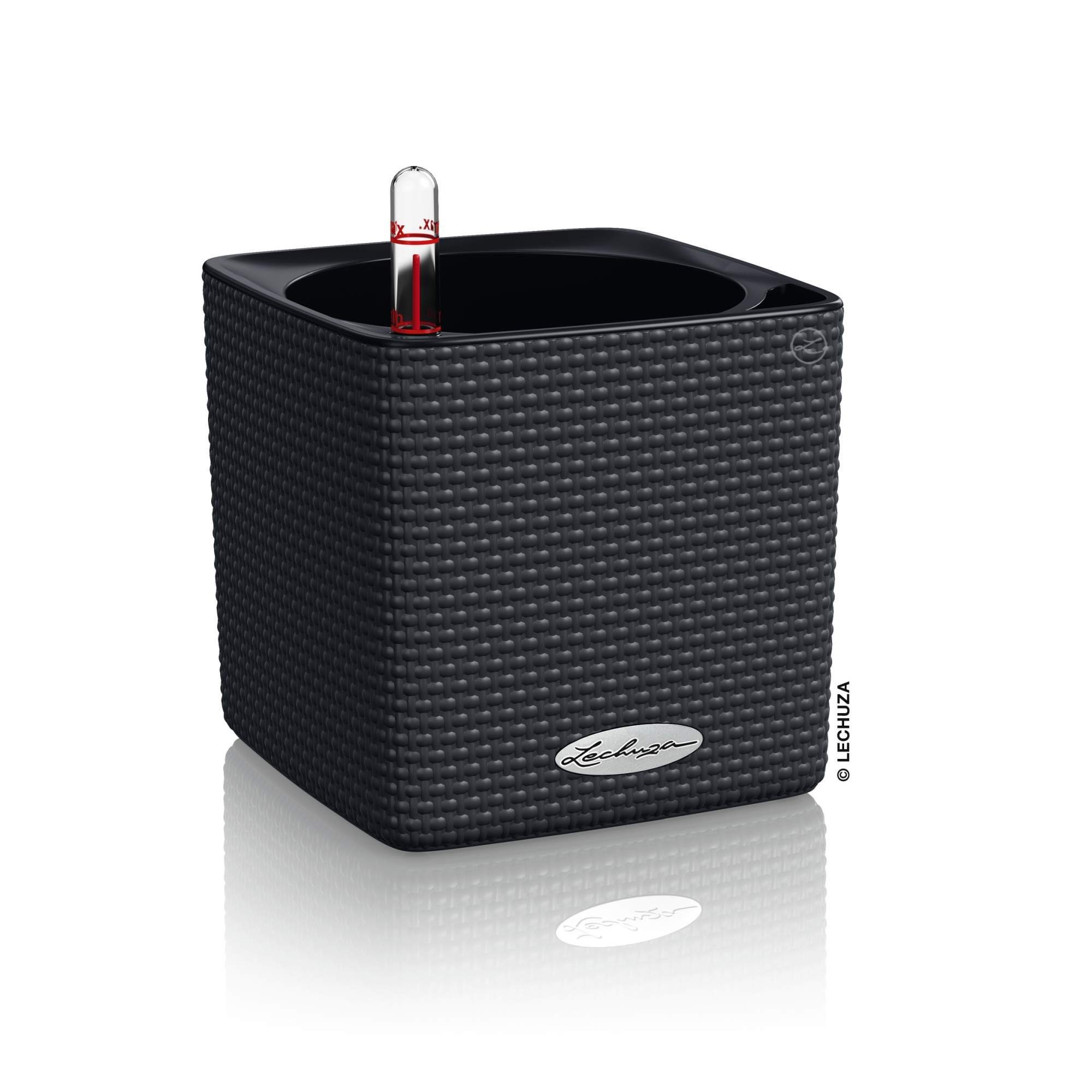 Lechuza® Blumentopf Cube Color 14 sandbraun günstig online kaufen