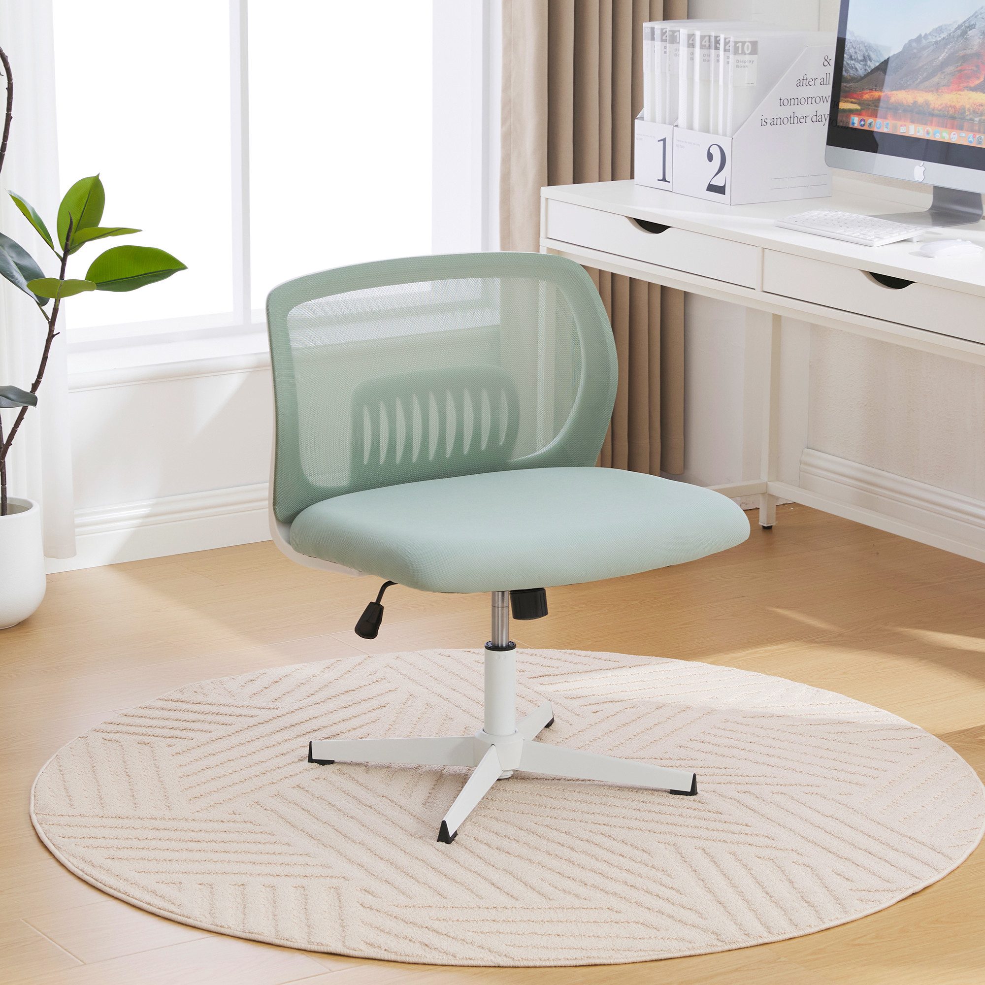 REDOM Stuhl moderner armloser Bürostuhl ohne günstig online kaufen