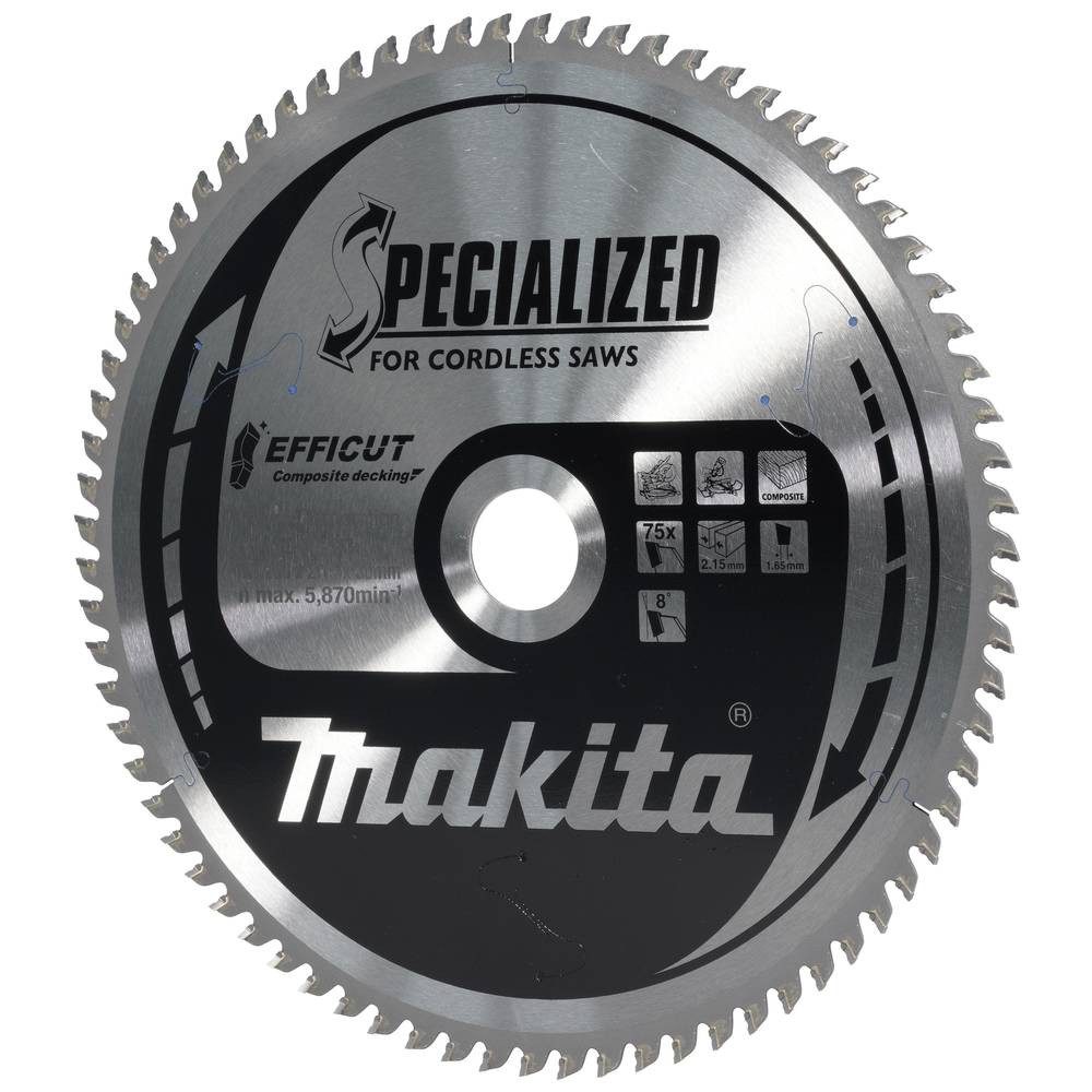 Makita Kreissägeblatt EFFICUT Sägeb.260x30x75Z E-12273