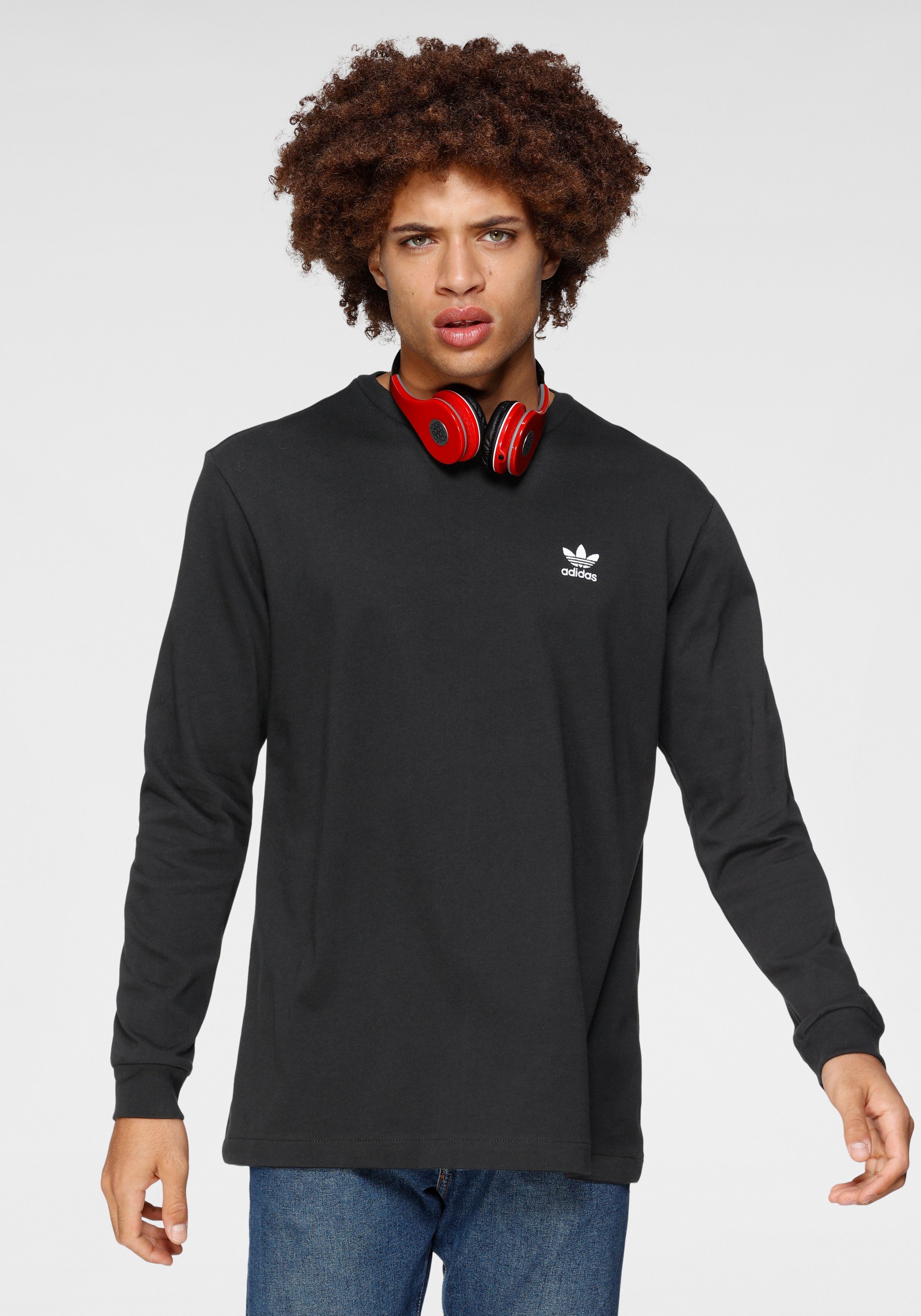 adidas trefoil long sleeve