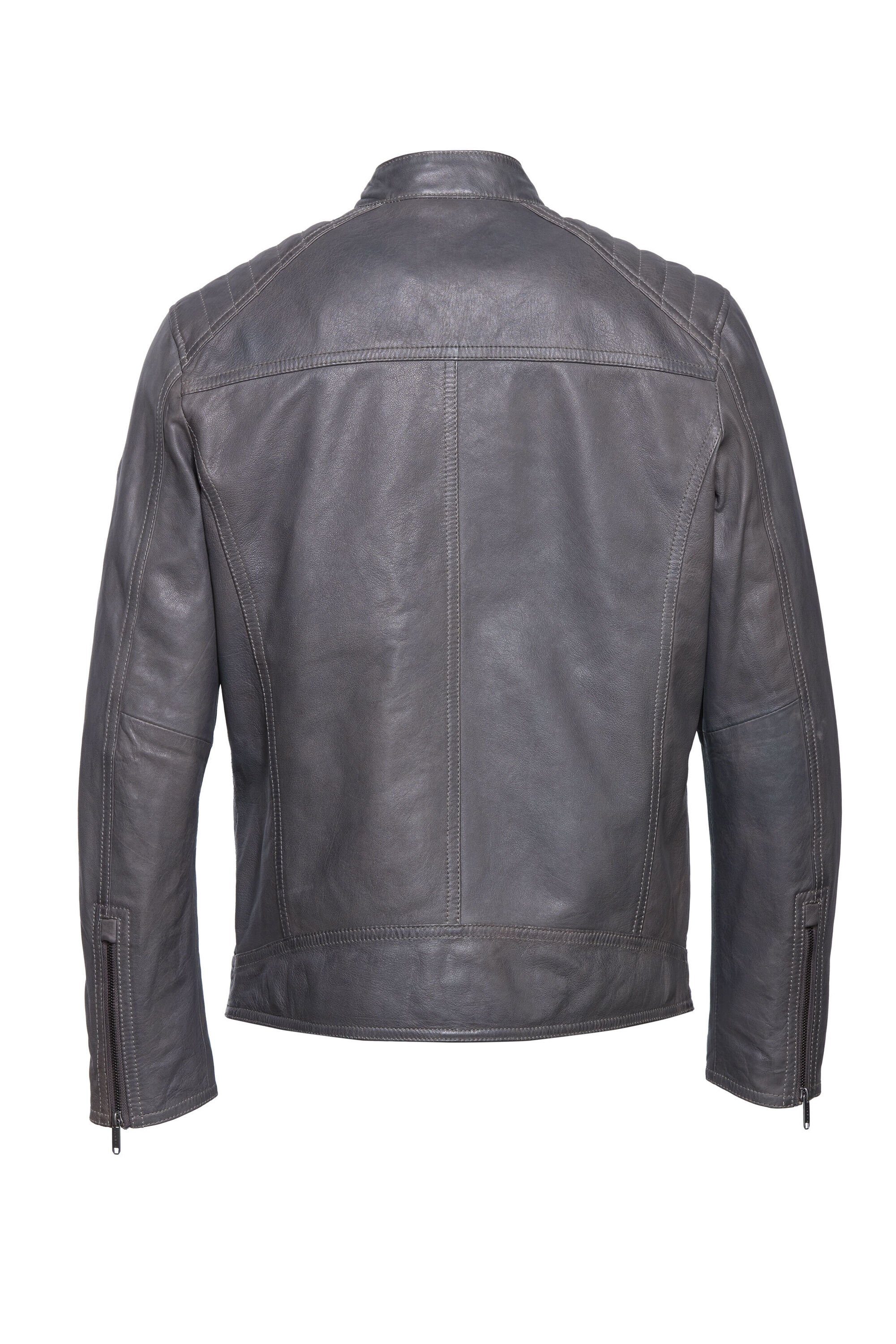 bugatti Lederjacke BUAPOLLO (1-St) mit Schultersteppung günstig online kaufen