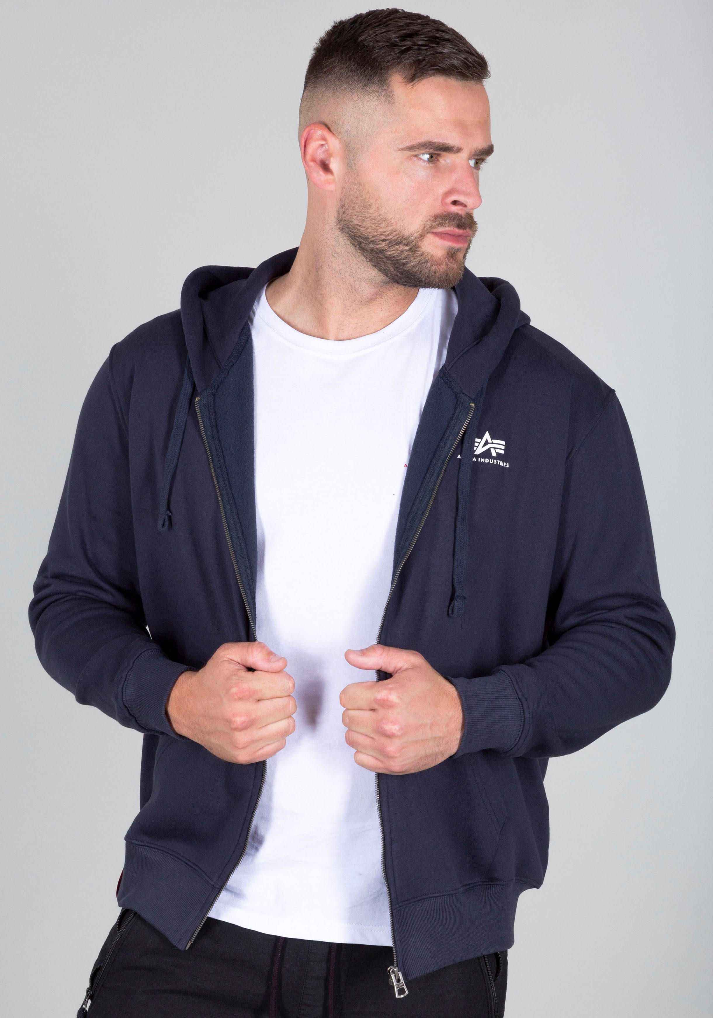 Alpha Industries Kapuzensweatjacke Basic Zip Hoody günstig online kaufen