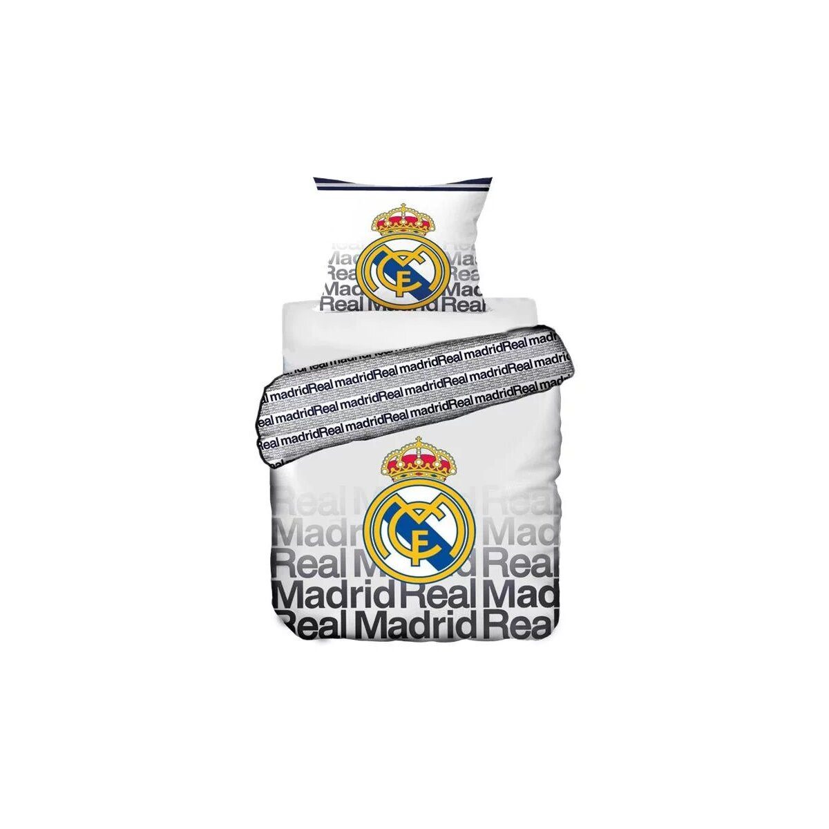 Real Madrid Kinderbettwäsche Real Madrid Elite Style Bettwäsche-Set 140×200 cm, 70×90 cm