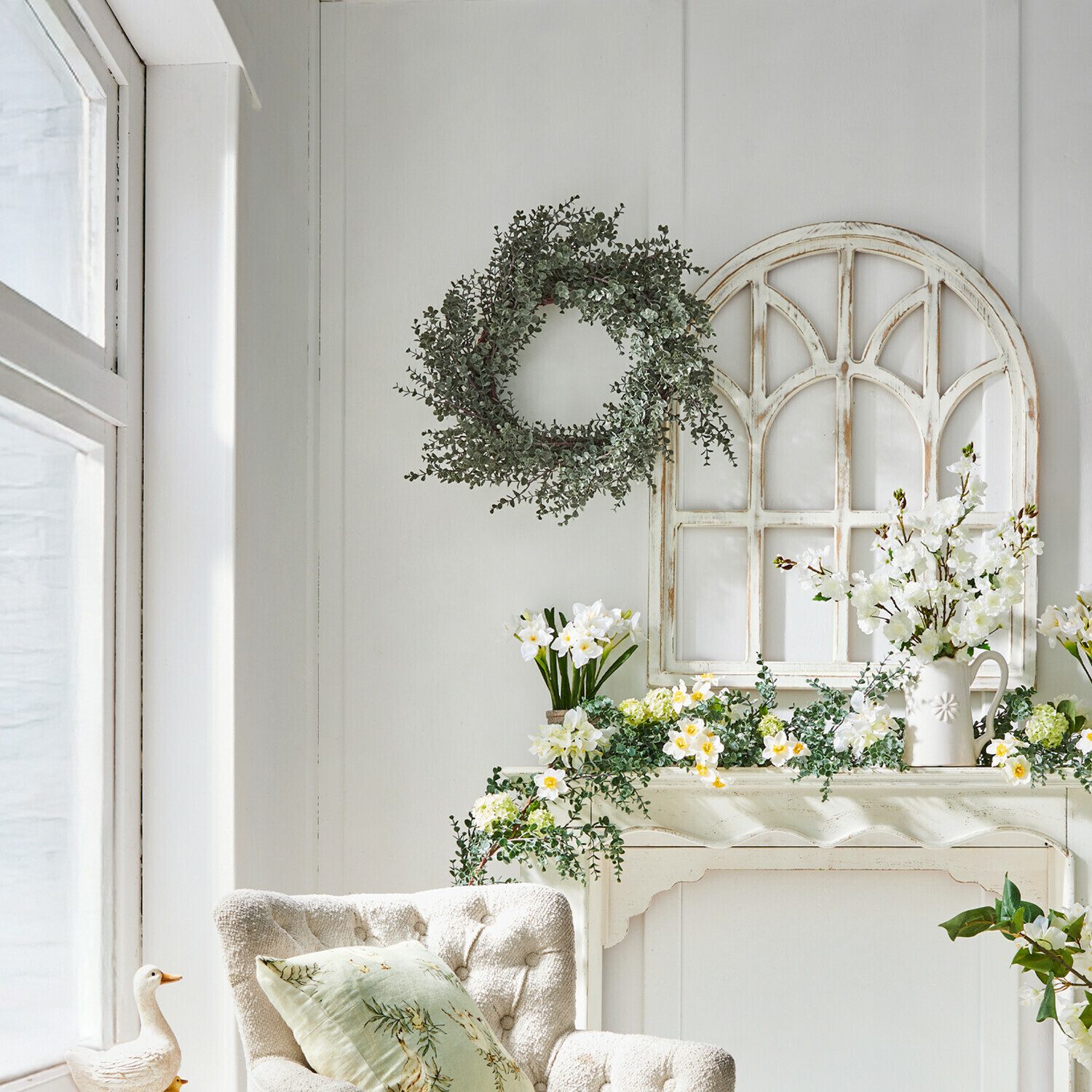 Mirabeau Dekokranz Kranz Valerie grün/braun